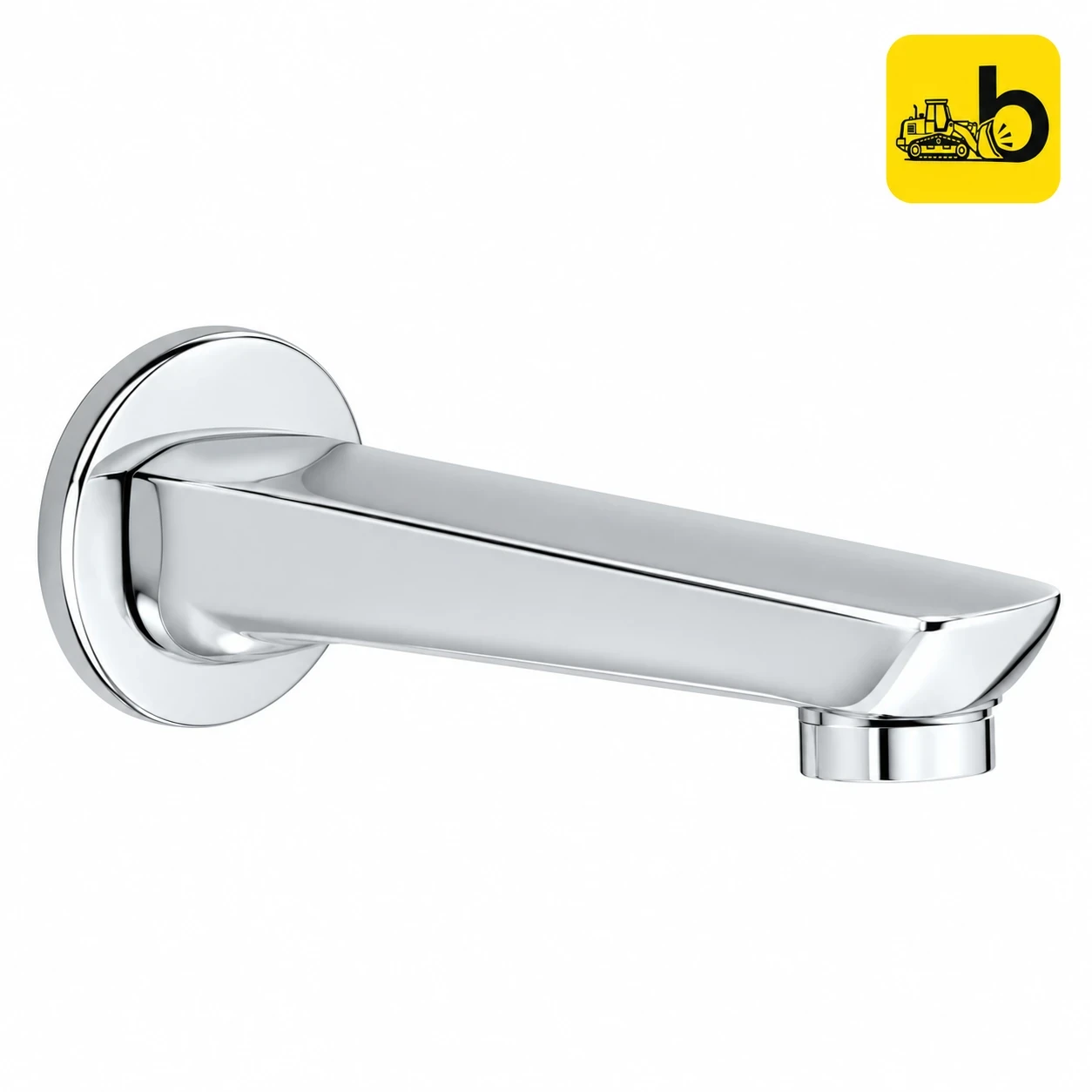 Johnson Bathware Spun Bath Tub Spout - T3425C - Chrome