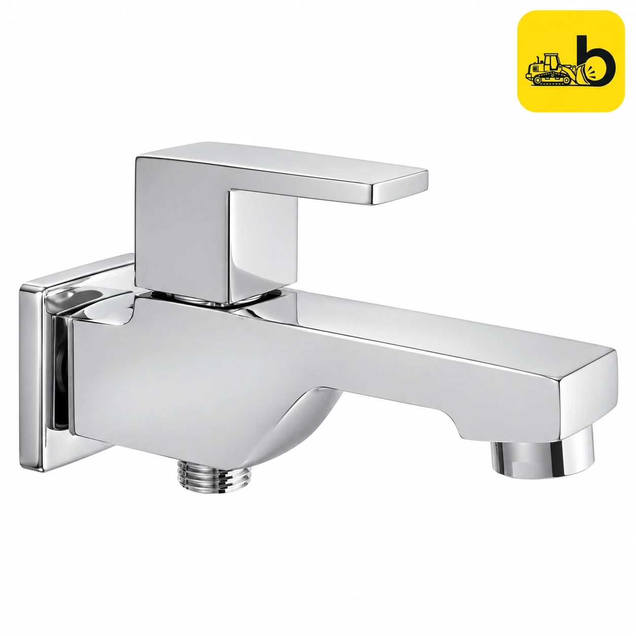 Johnson Bathware Deniz 2 in 1 Bib Cock - T6108C - Chrome