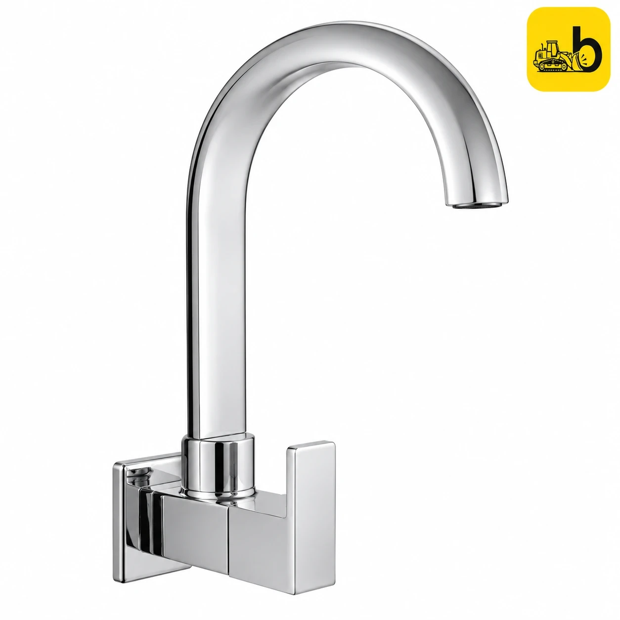 Johnson Bathware Deniz Wall Mounted Sink Cock - T6106CB - Chrome