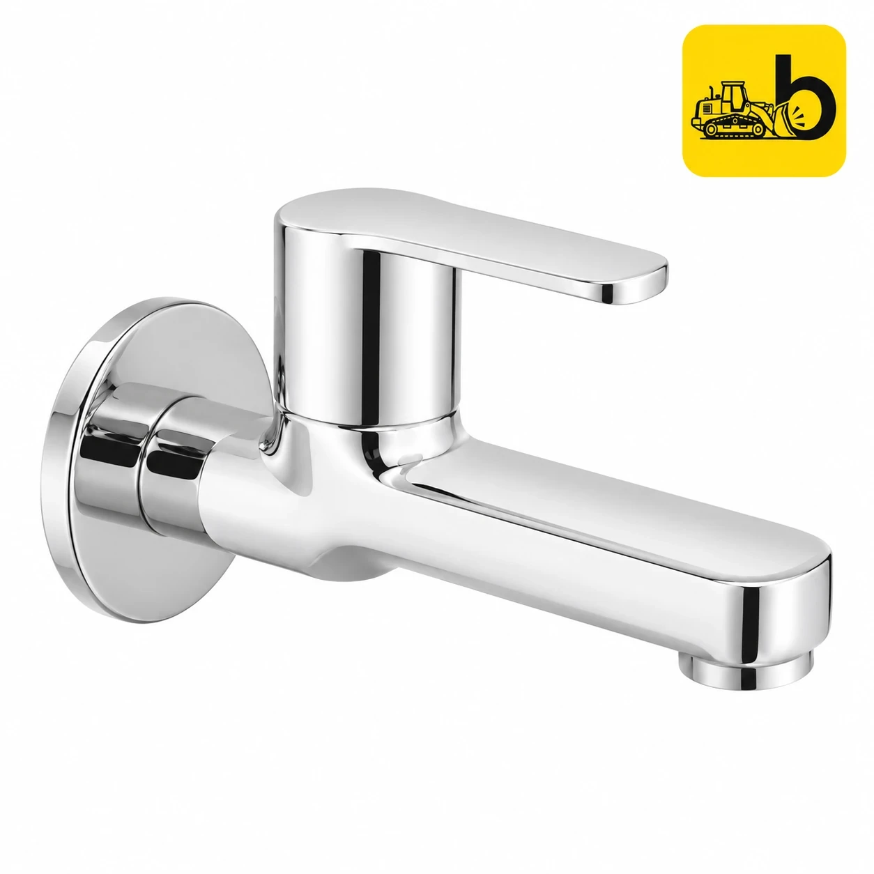 Johnson Bathware Doris Nxt Long Body Bib Cock - T8307C - Chrome