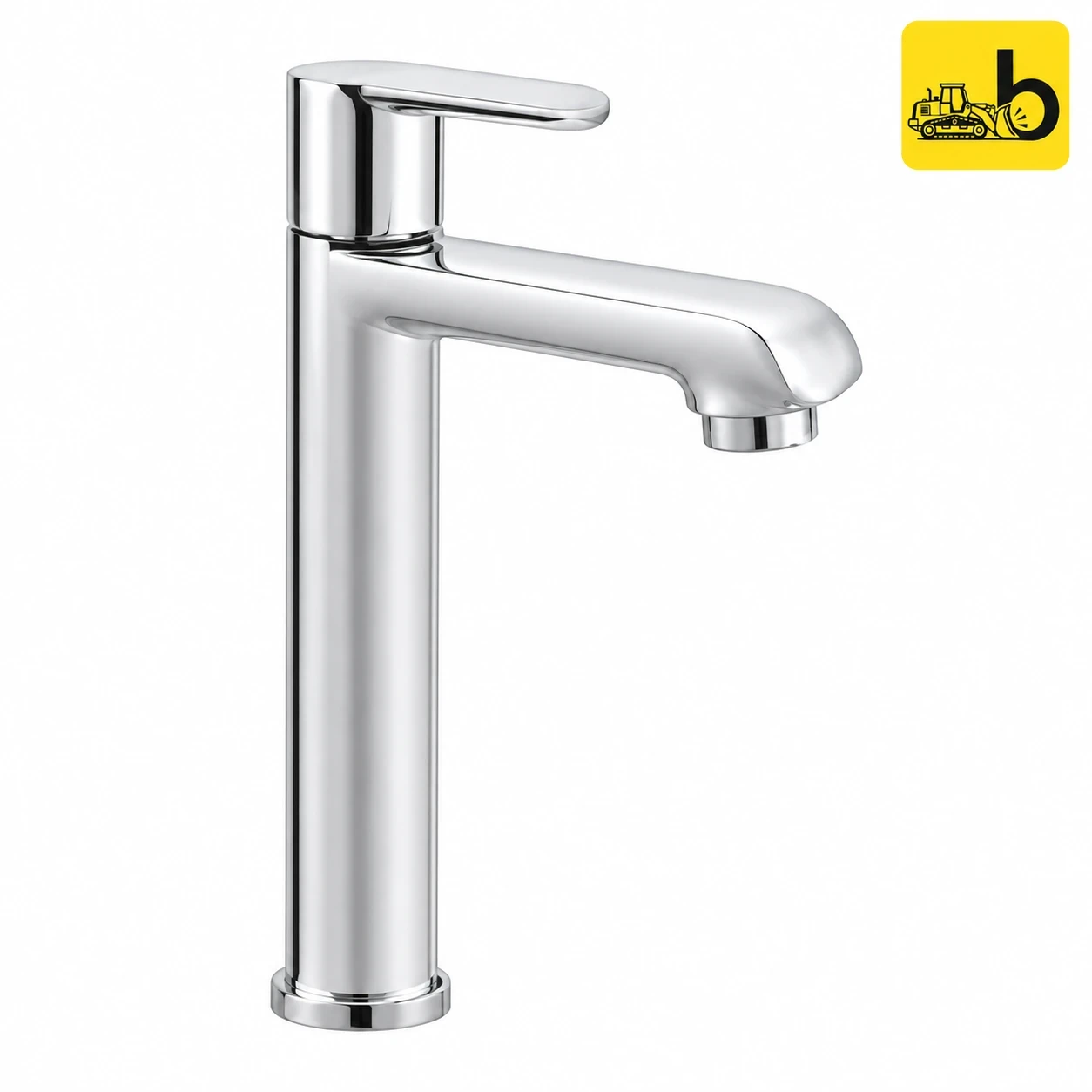 Johnson Bathware Viva Tall Body Pillar Cock - T4802C - Chrome