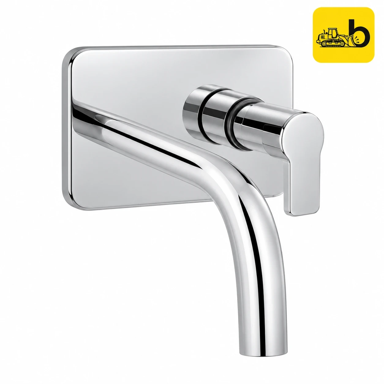 Johnson Bathware Viva Wall Mounted Cold Tap Exposed Part - T4887CB - Chrome