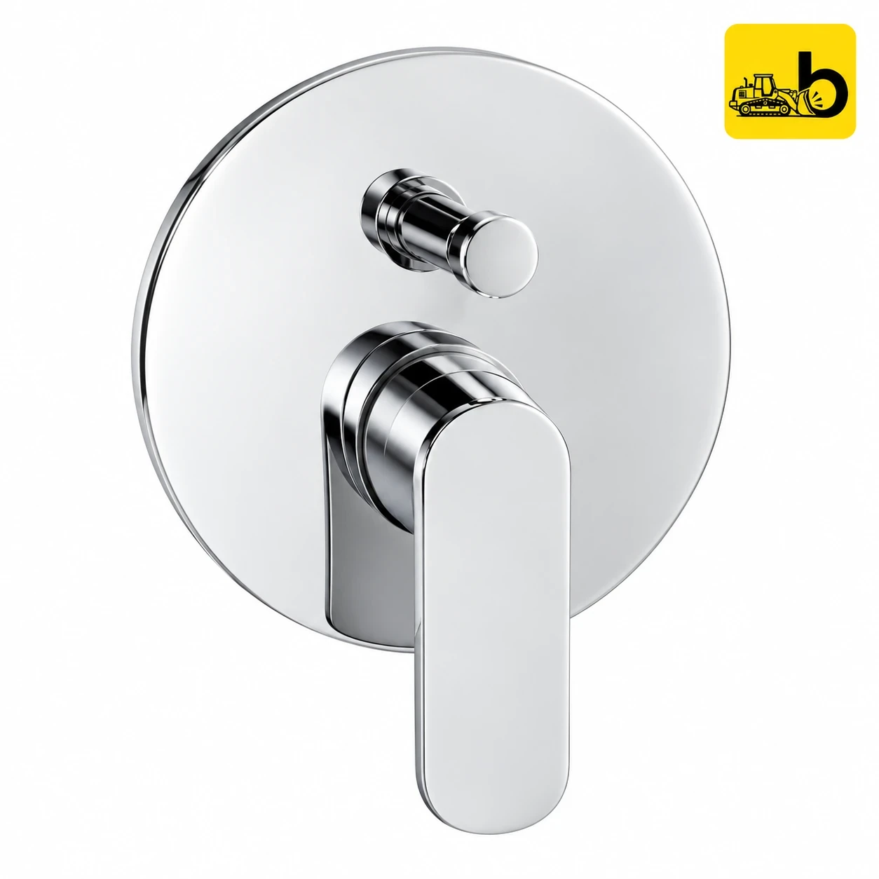 Johnson Bathware Viva Single Lever High Flow Concealed Diverter Exposed Part - T4878CK - Chrome