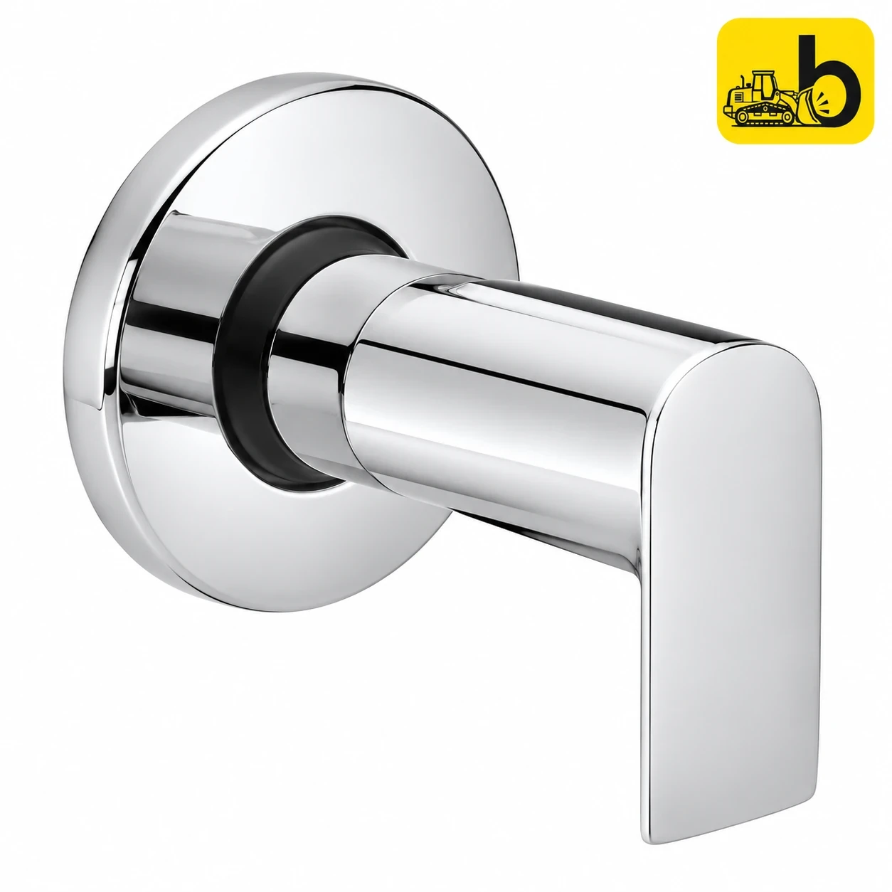 Johnson Bathware Viva Concealed Stop Cock Exposed Part - T4877C - Chrome
