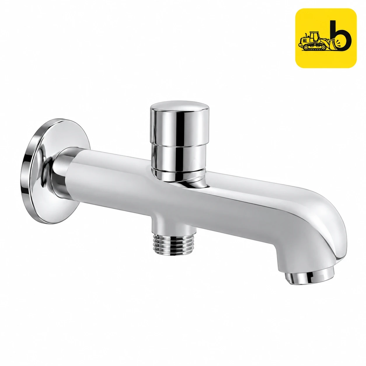 Johnson Bathware Viva Bath Tub Spout with Tip-Ton - T4829CBS - Chrome