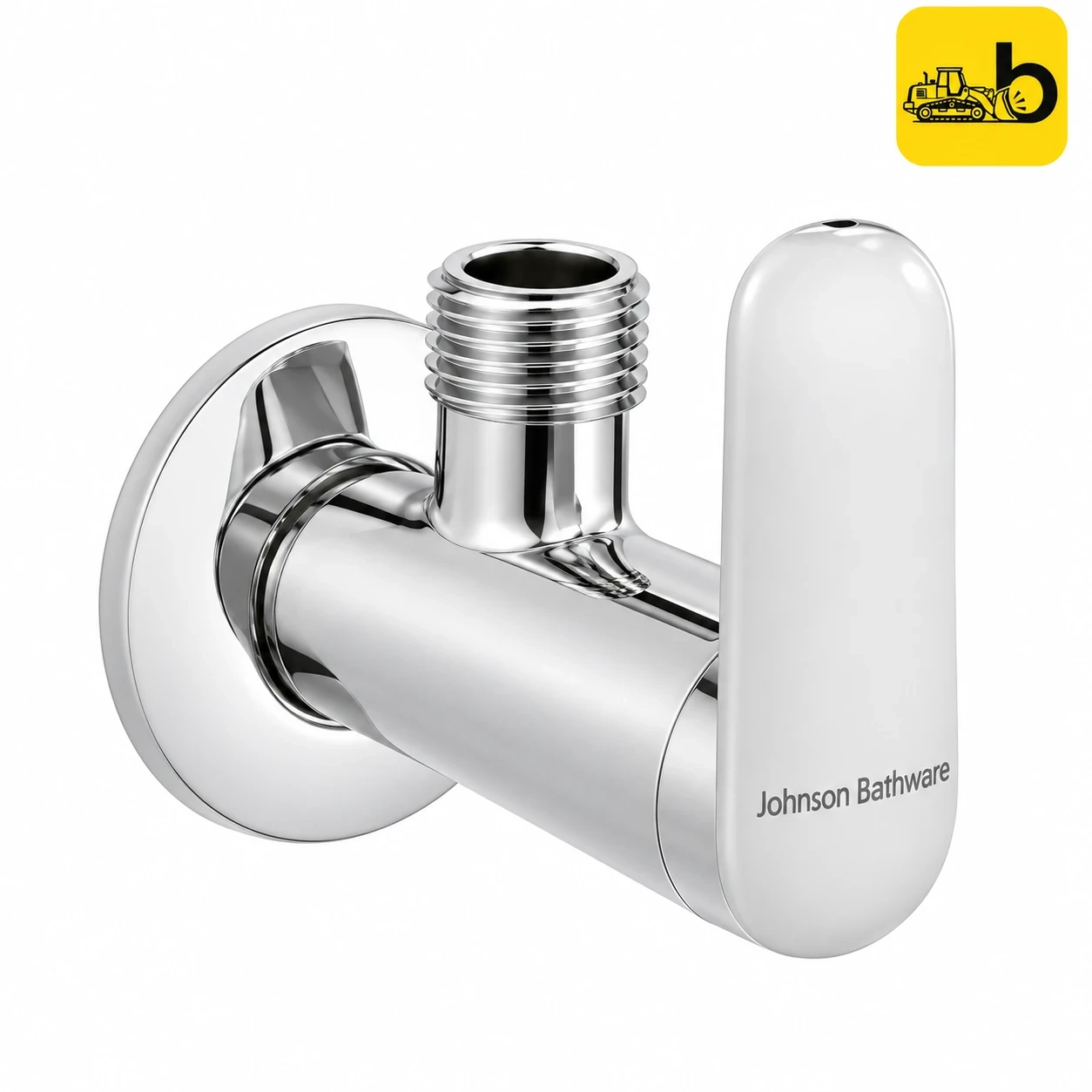 Johnson Bathware Viva Angle Cock - T4810C - Chrome