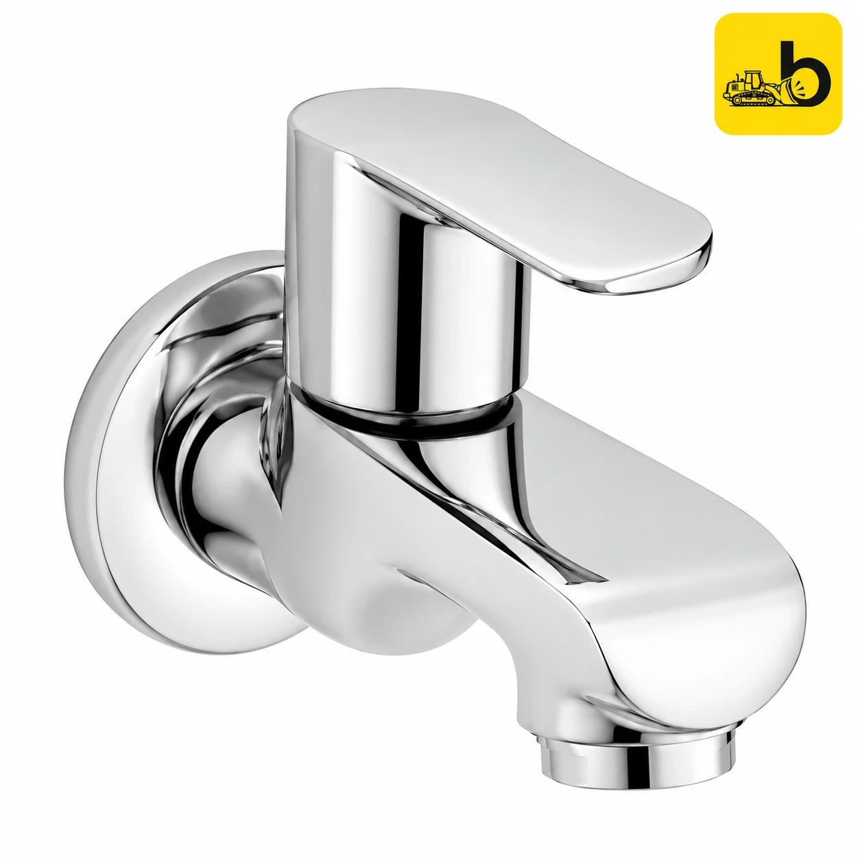 Johnson Bathware Viva Bib Cock - T4805C - Chrome