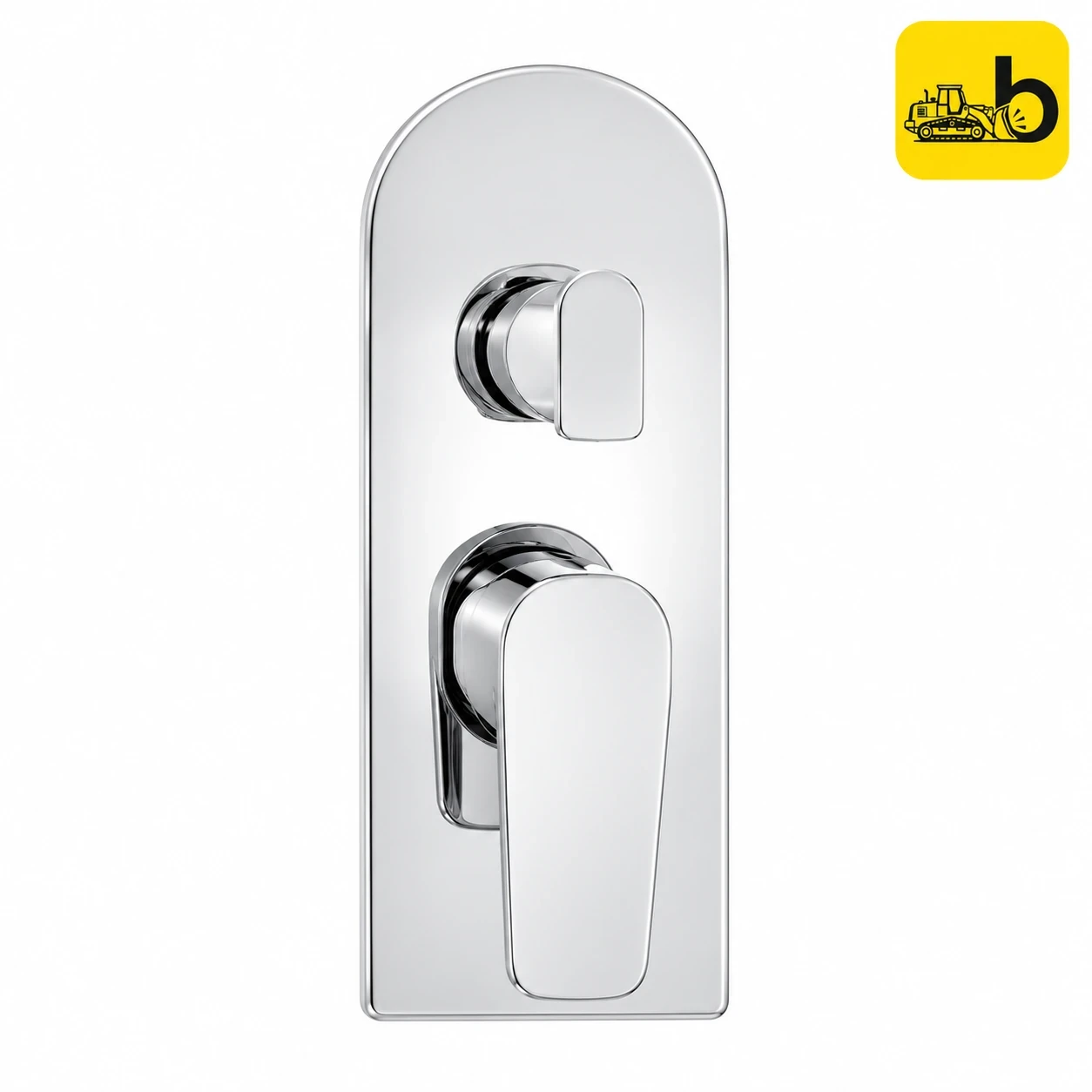 Johnson Bathware Sparo 3 Way Diverter Upper Trim - T82A39CB - Chrome