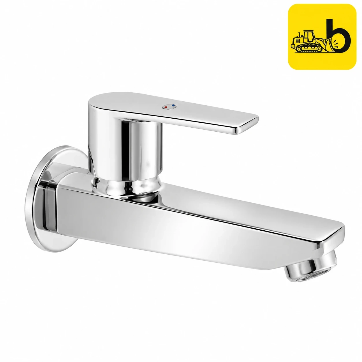 Johnson Bathware Sparo Long Nose Bib Cock - T8206CB - Chrome