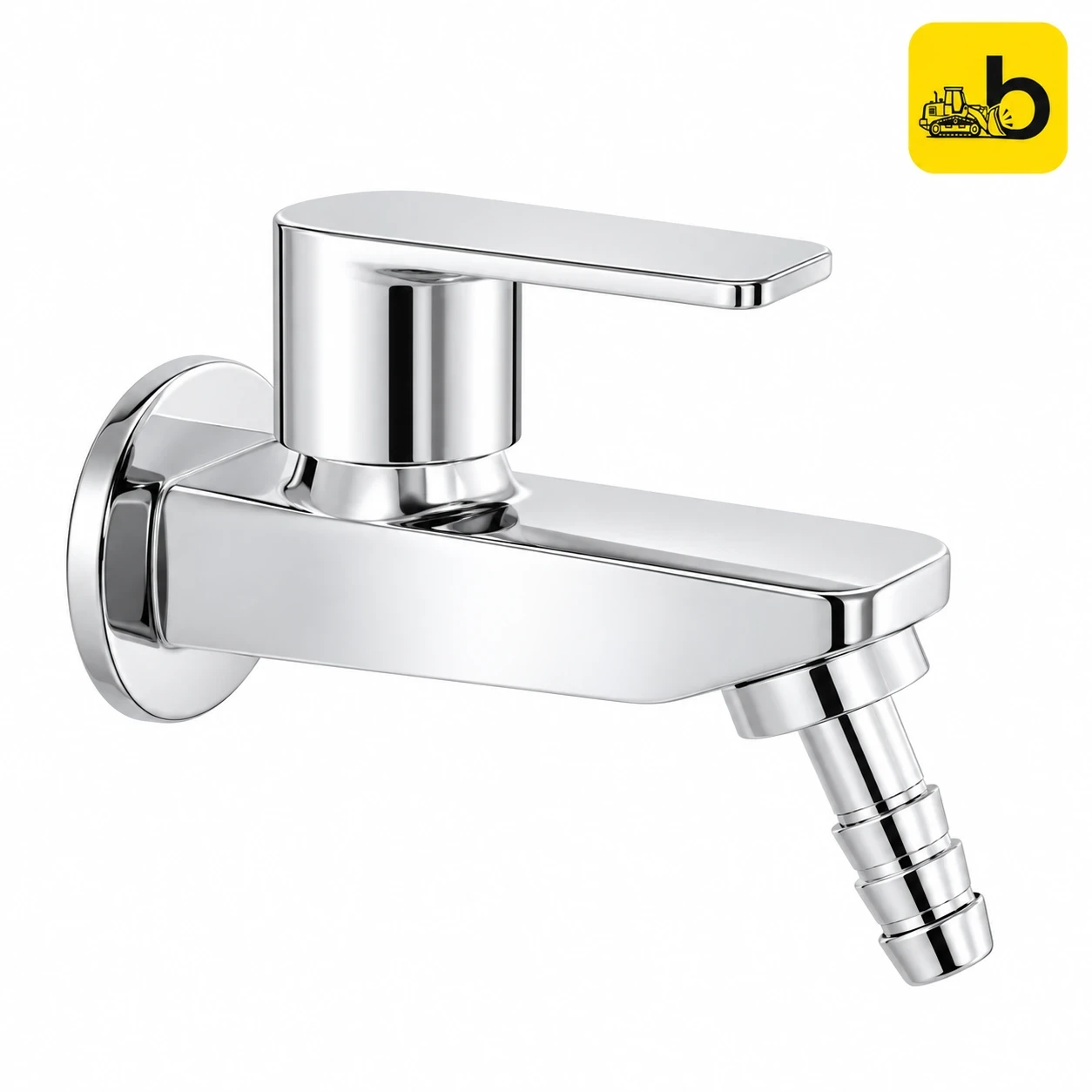 Johnson Bathware Sparo Bib Cock with Nozzle - T8209CB - Chrome
