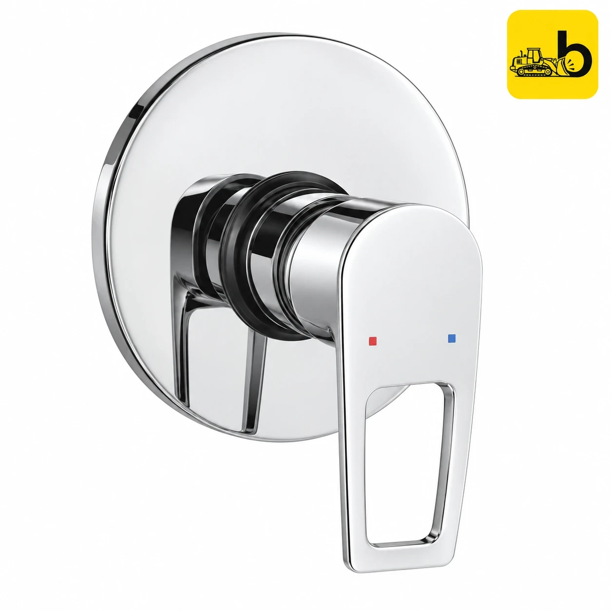 Johnson Bathware Sparo Wall Mounted DUETSCH Mixer - T8295CB - Chrome