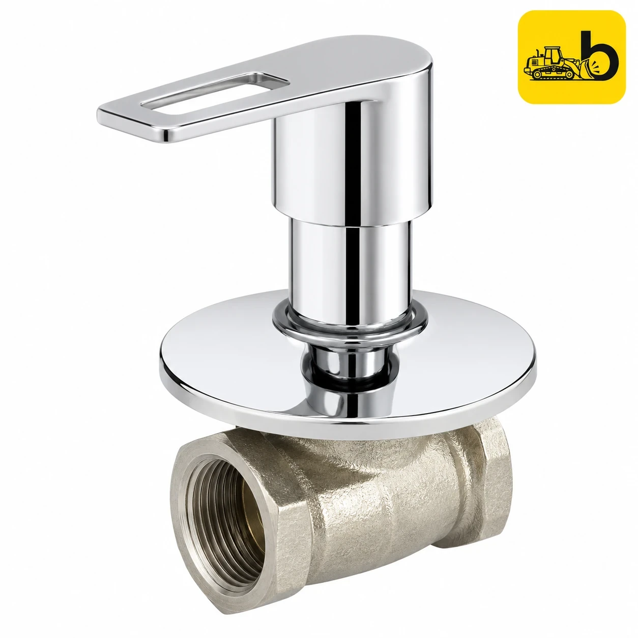 Johnson Bathware Sparo Flush Cock 25mm with Body - T8216CB - Chrome