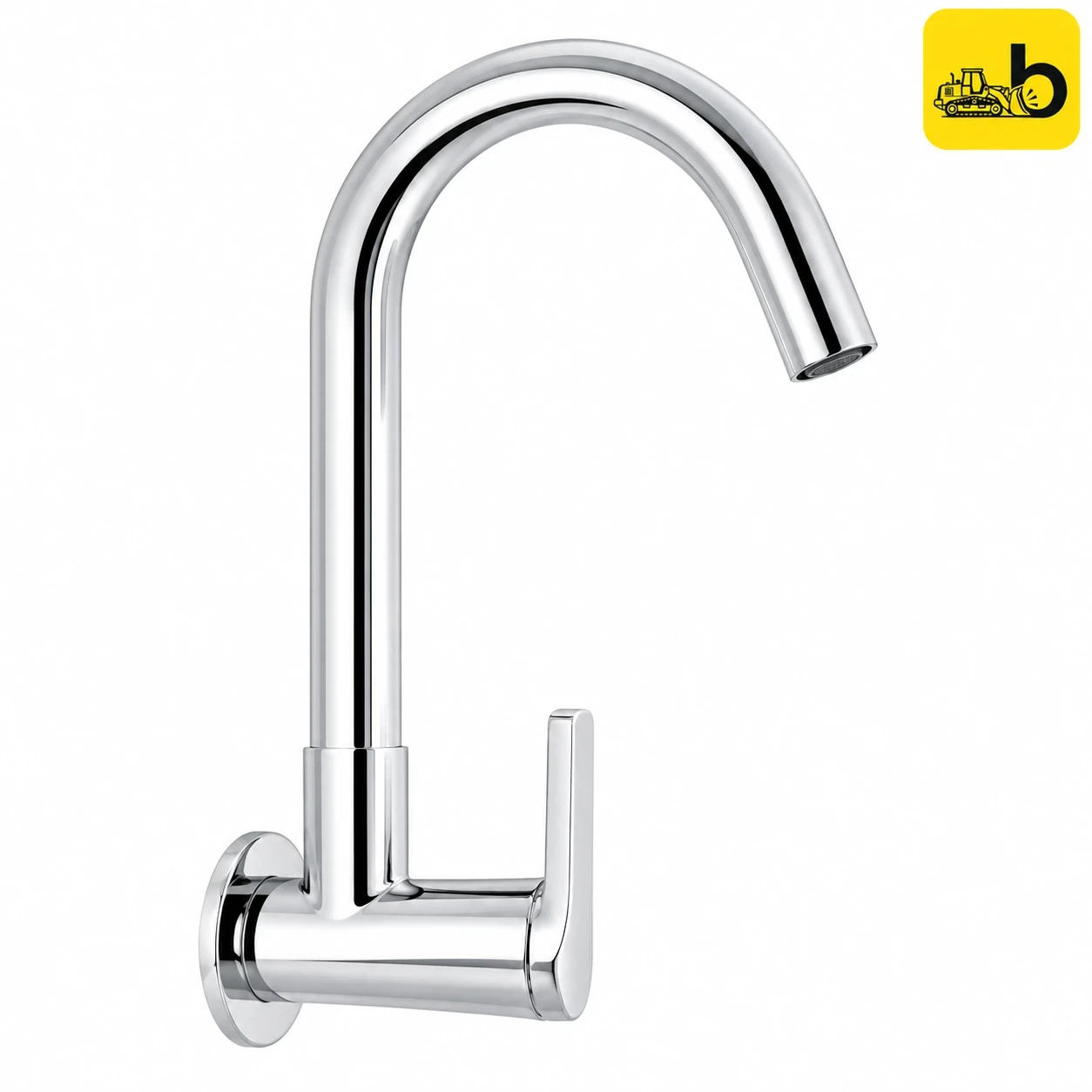 Johnson Bathware Sparo Wall Mounted Sink Cock - T8284CB - Chrome