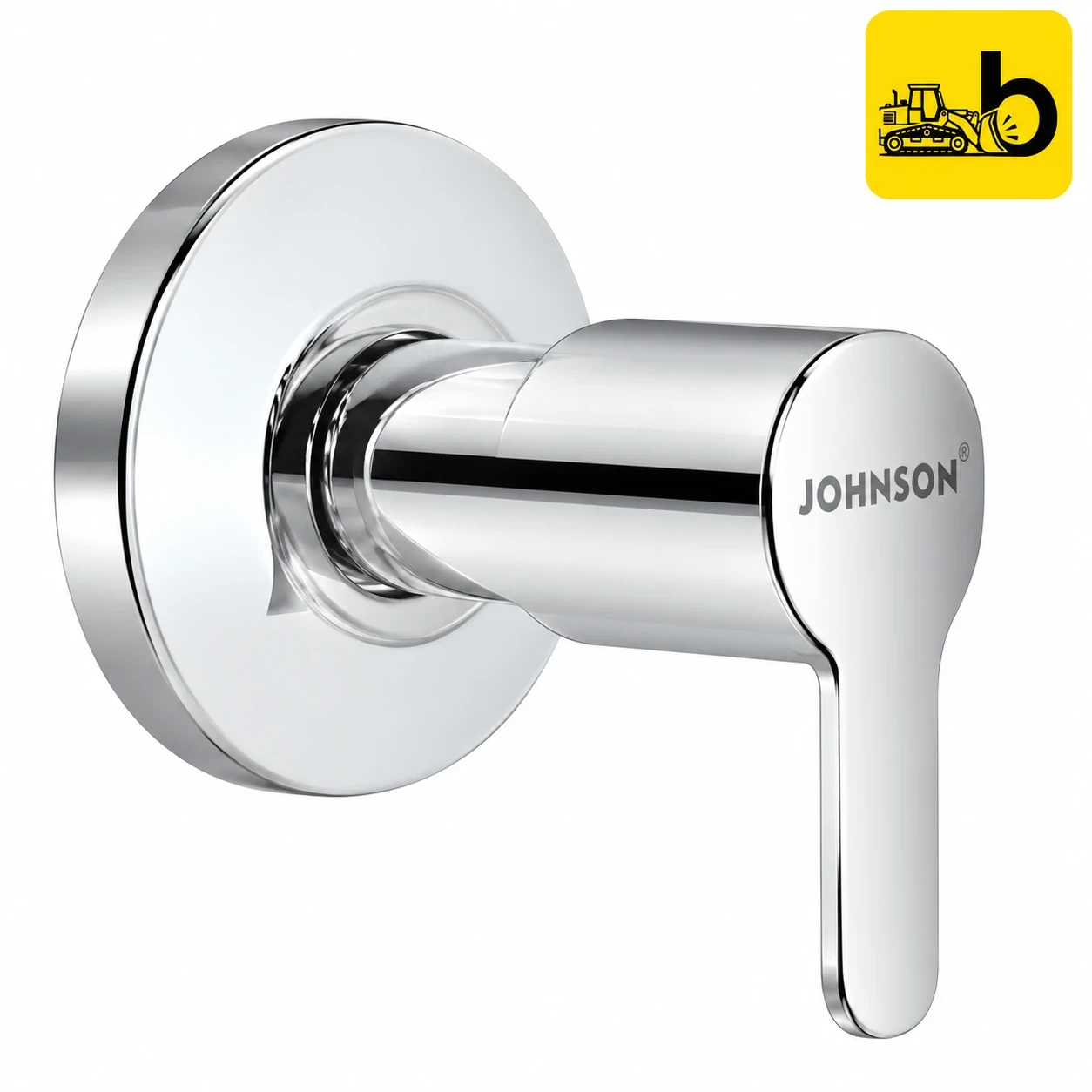 Johnson Bathware Doris Nxt Concealed Stop Cock 15mm - T8313C - Chrome