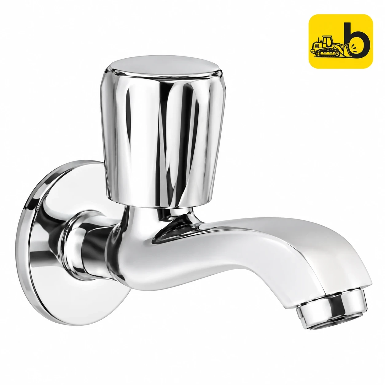 Johnson Bathware Nexa Long Nose Bib Cock - T4906C - Chrome