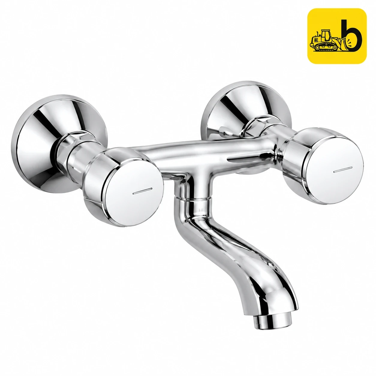 Johnson Bathware Nexa Wall Mixer Non Telephonic - T4924C - Chrome