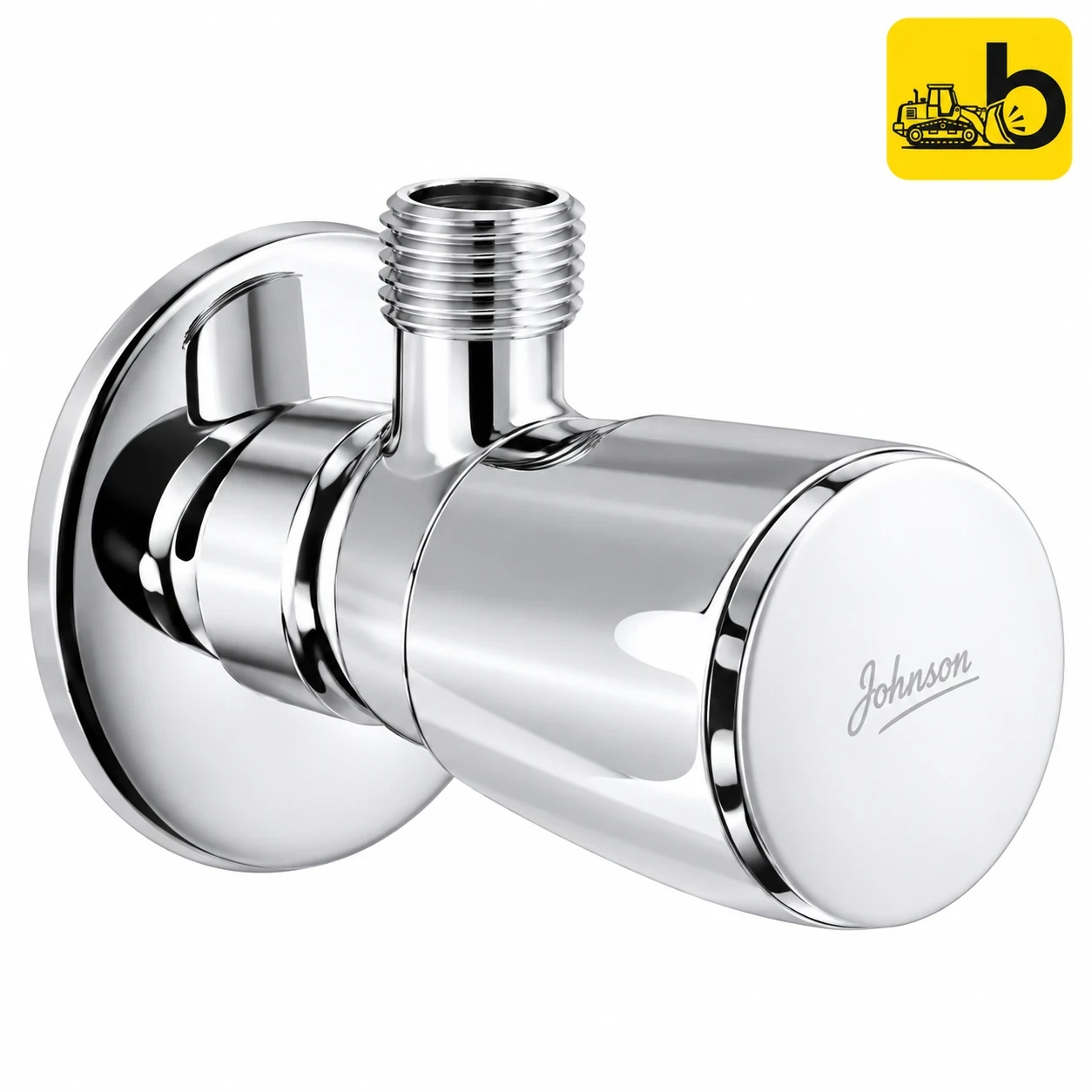 Johnson Bathware Nexa Angle Cock - T4910C - Chrome