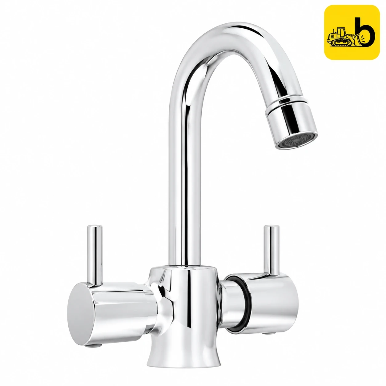 Johnson Bathware Ruby Center Hole Basin Mixer - T2917C - Chrome