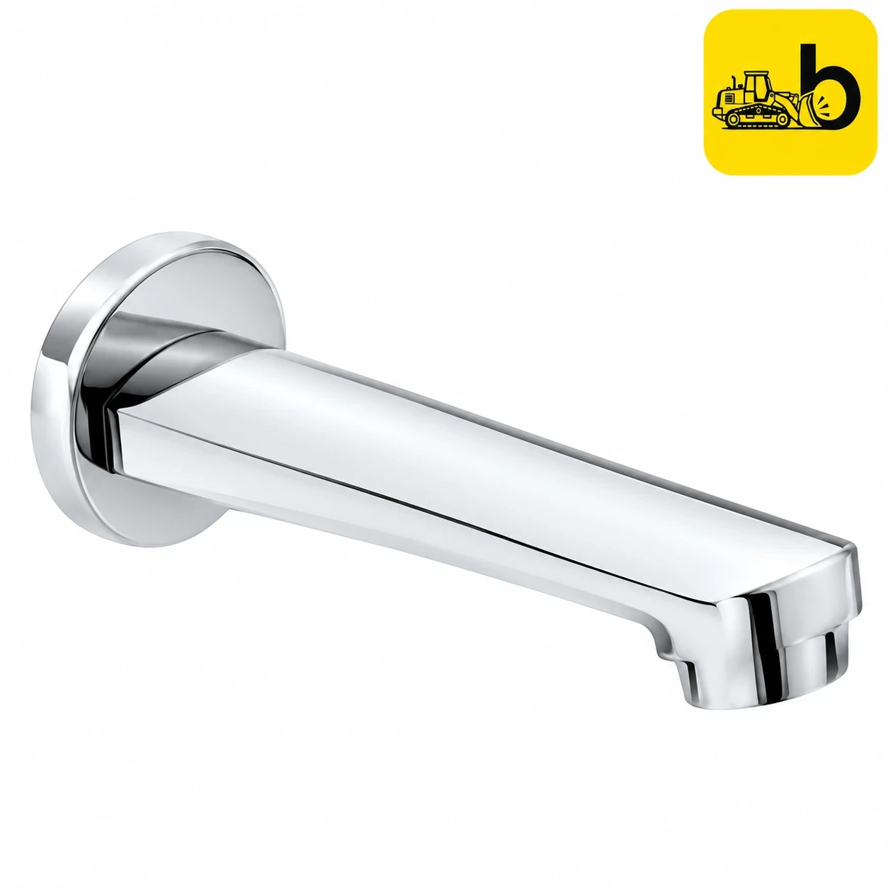 Johnson Bathware Ruby Bath Tub Spout - T2981PR - Chrome