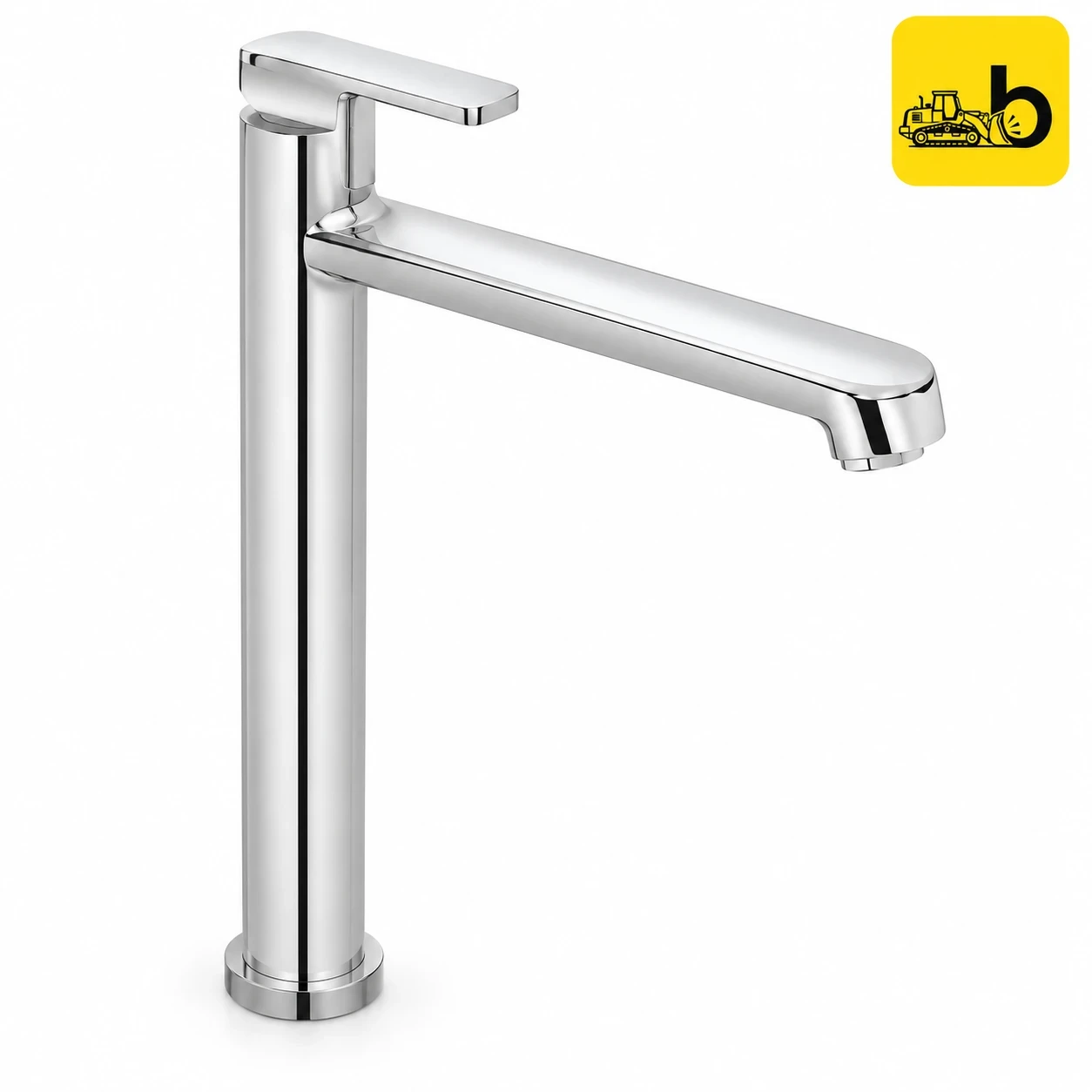 Johnson Bathware Canary Tall Body Pillar Cock - T8402CB - Chrome