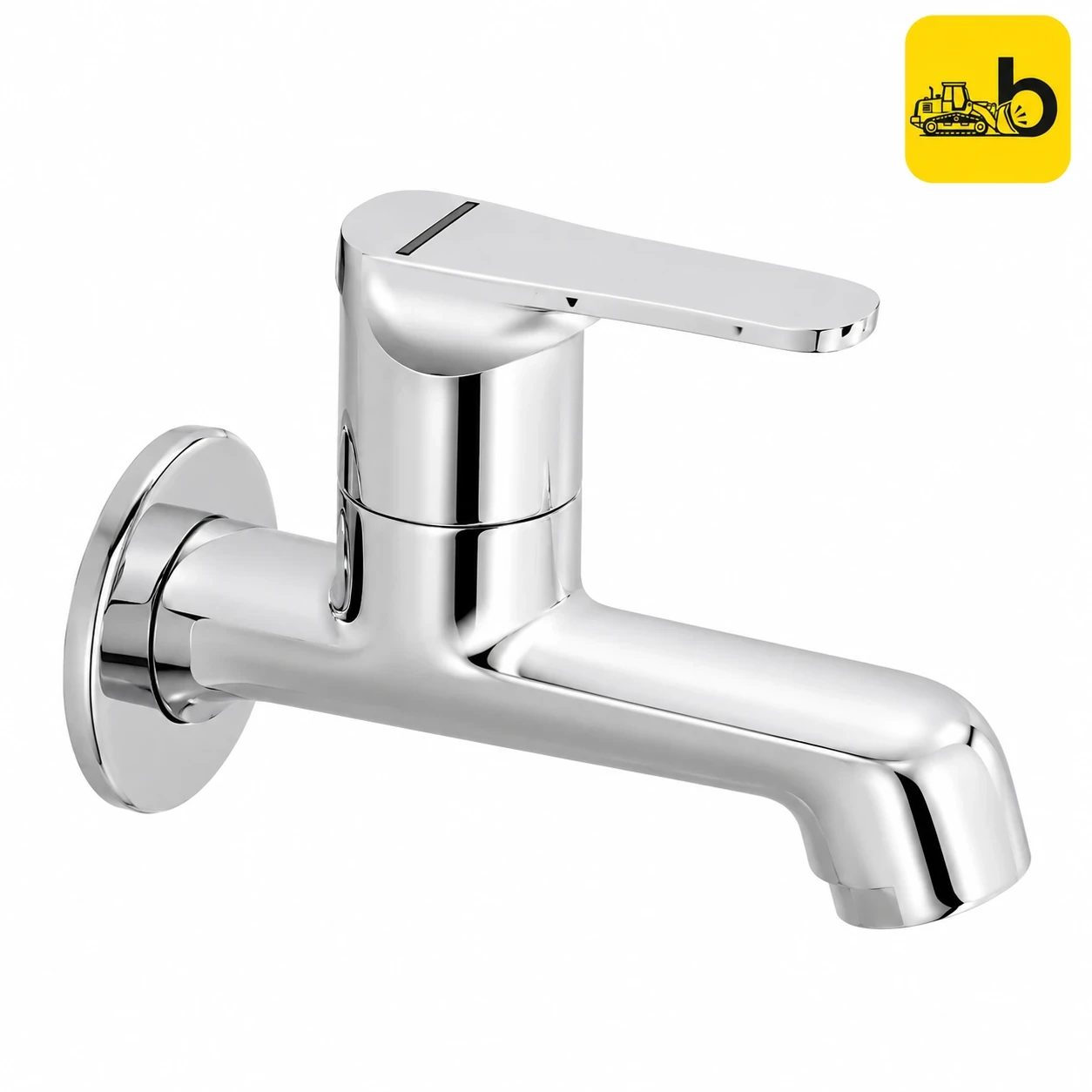 Johnson Bathware Canary Bib Cock - T8405CB - Chrome