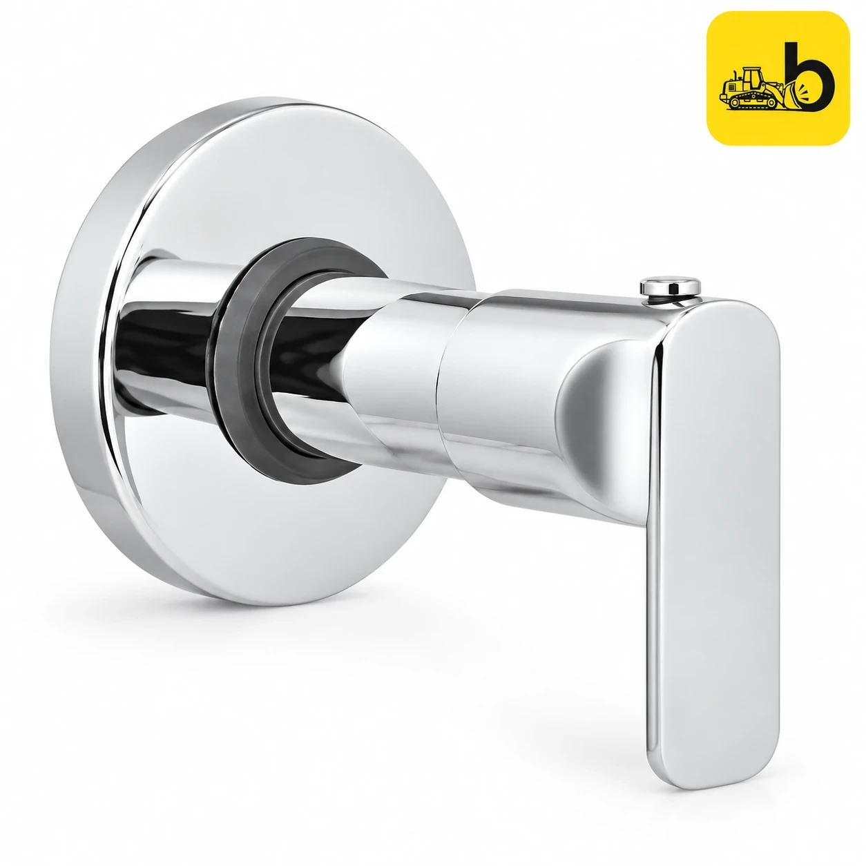 Johnson Bathware Canary Concealed Stop Cock 15mm - T8413CB - Chrome