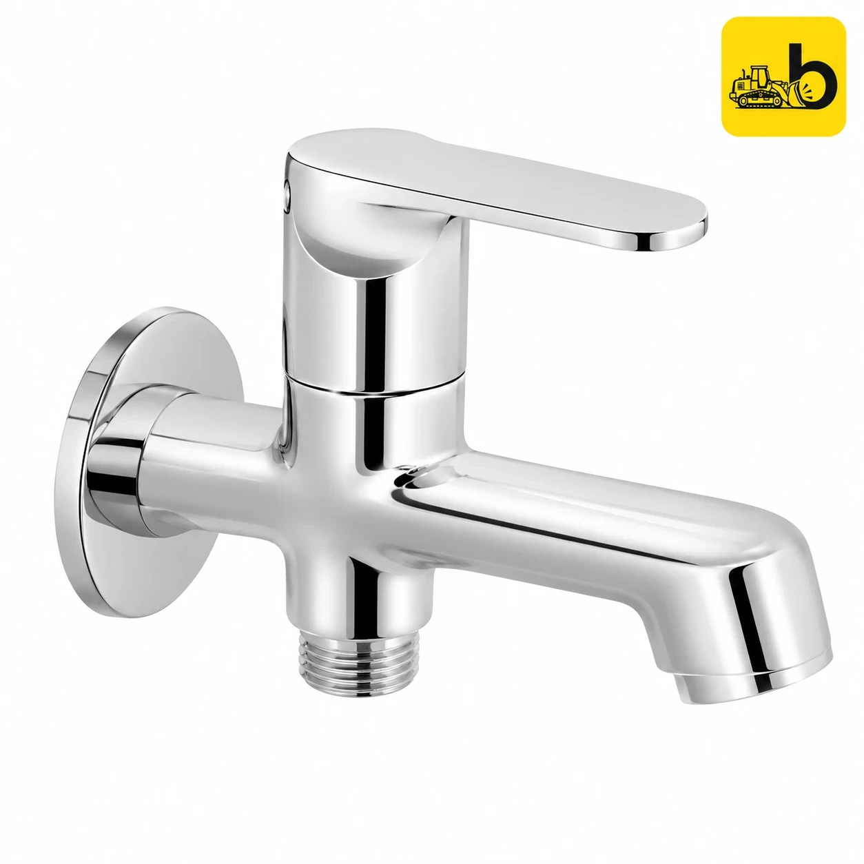 Johnson Bathware Canary 2 In 1 Bib Cock - T8408CB - Chrome