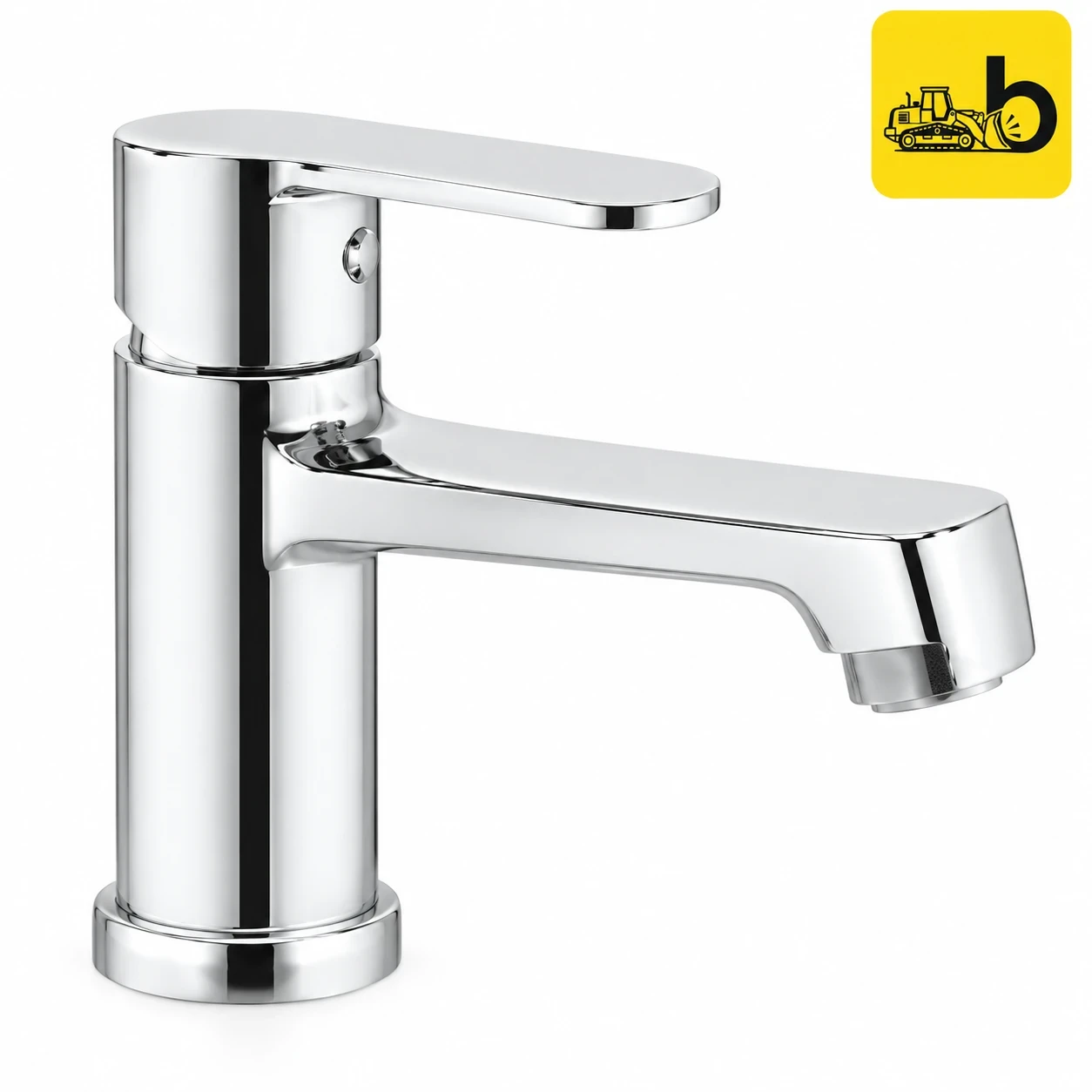 Johnson Bathware Alpha Single Lever Basin Mixer - T8945C - Chrome