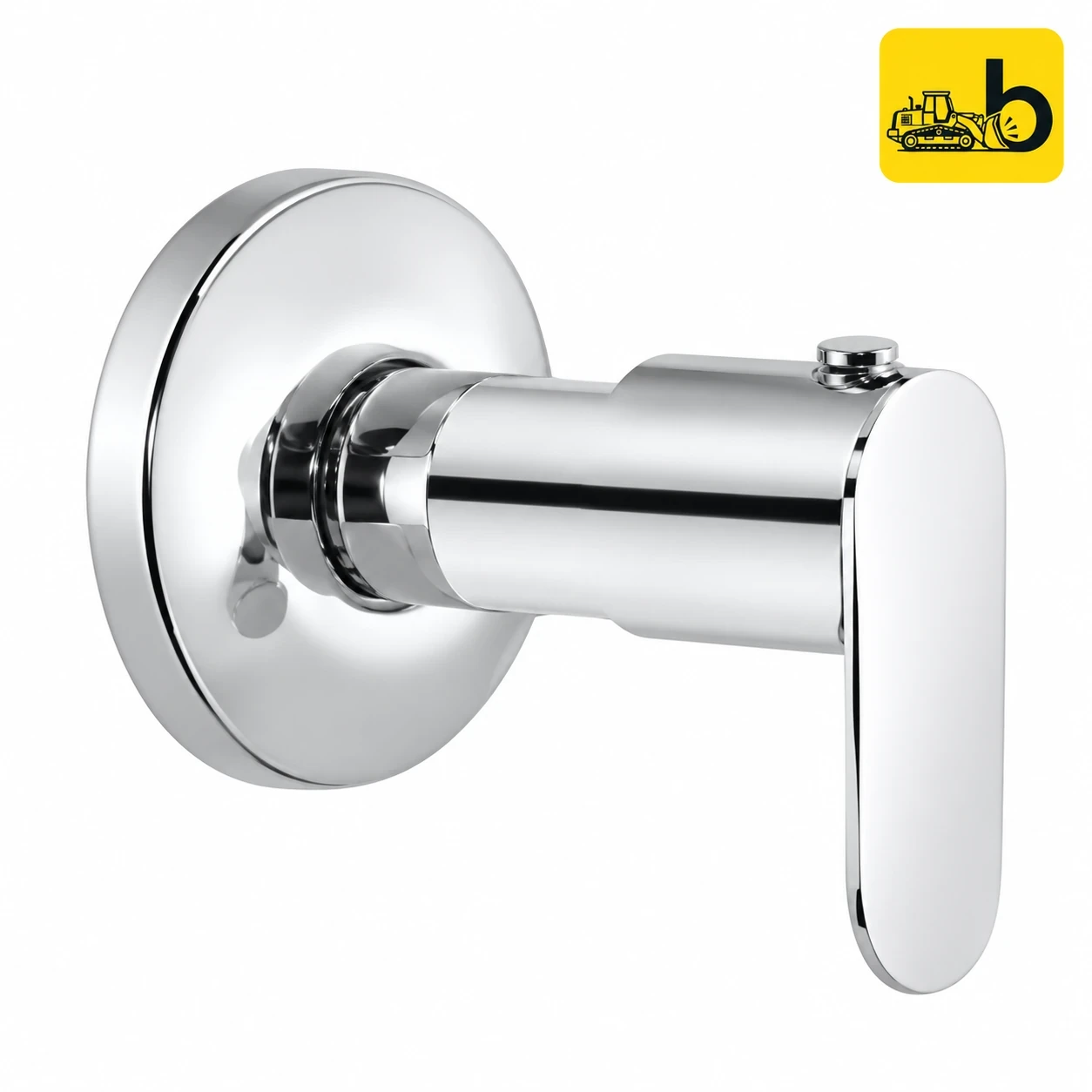 Johnson Bathware Alpha Concealed Stop Cock with Body 15mm - T8913CB - Chrome