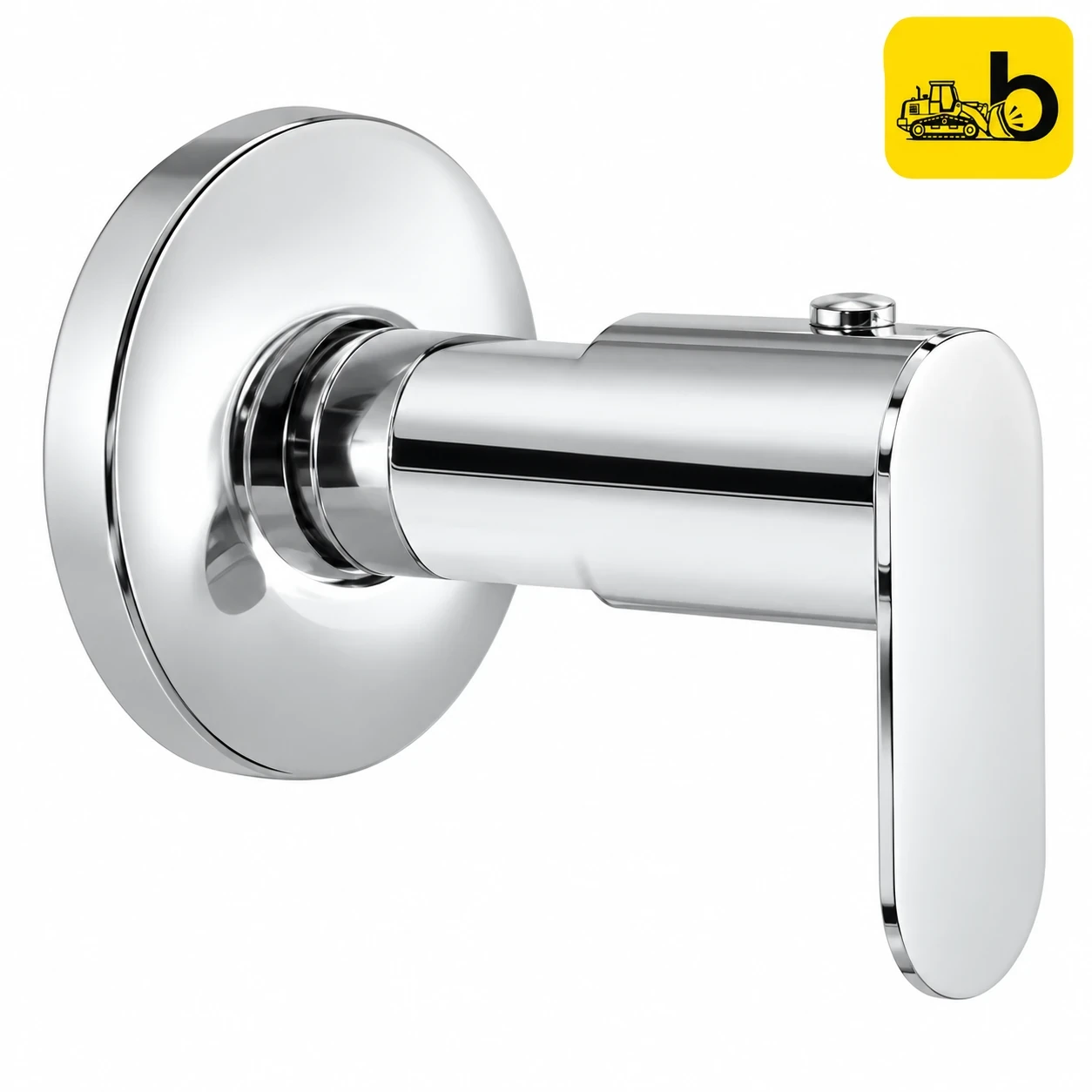 Johnson Bathware Alpha Concealed Stop Cock with Body 20mm - T8915CB - Chrome