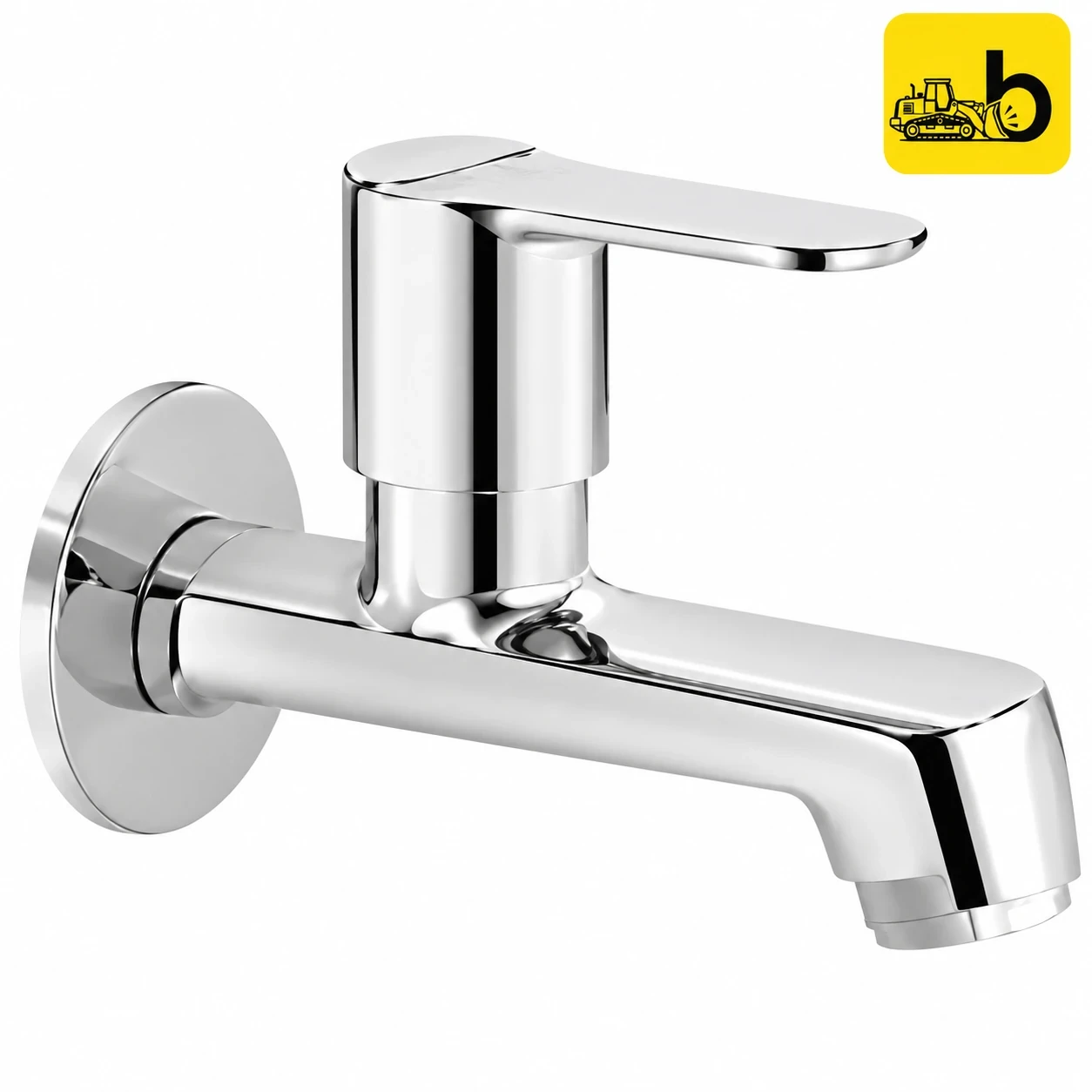 Johnson Bathware Alpha Bib Cock - T8905C - Chrome