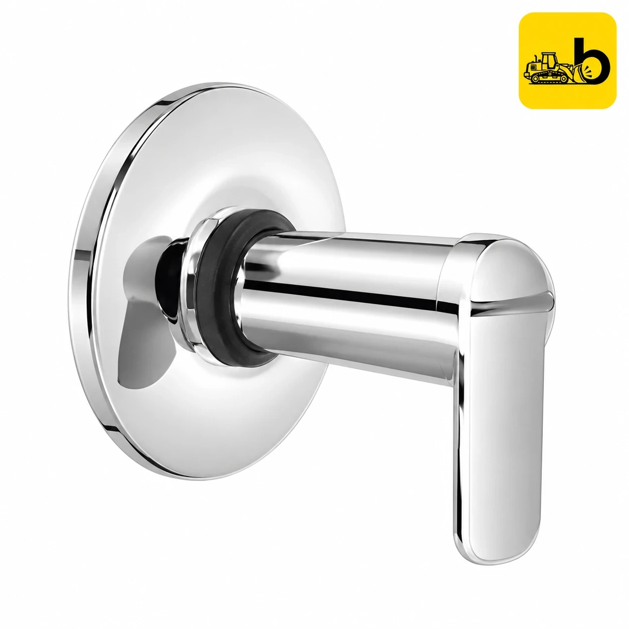 Johnson Bathware Alpha Flush Cock - T8916CB - Chrome