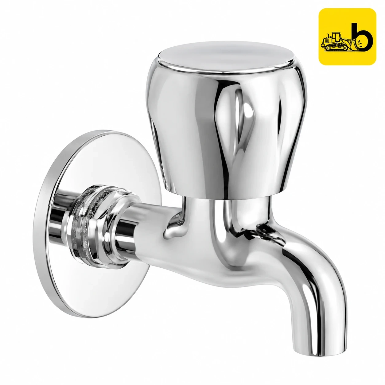 Johnson Bathware ISI Certified Bib Cock - T1405C - Chrome
