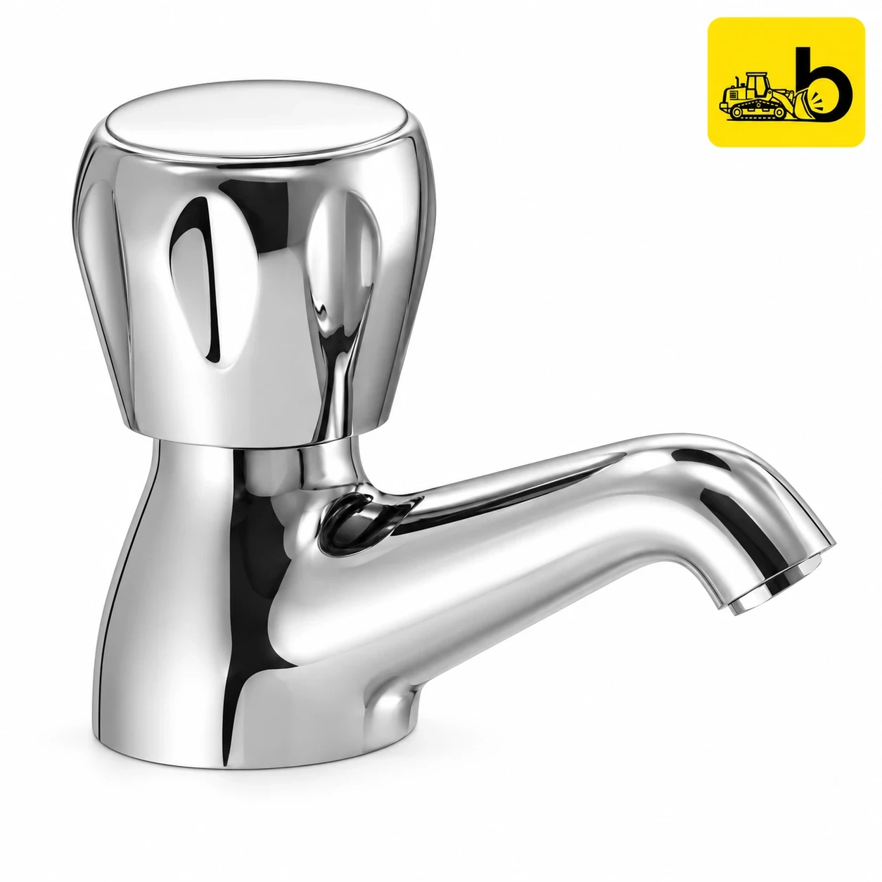 Johnson Bathware ISI Certified Pillar Cock - T1401C - Chrome