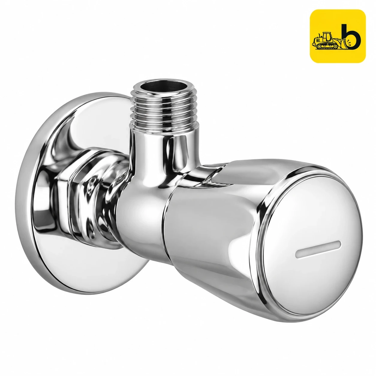 Johnson Bathware ISI Certified Angle Cock - T1410C - Chrome