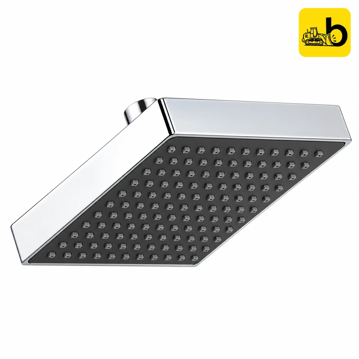 Johnson Bathware Rivo Square HandShower Single ow 127mm - S3316AC - Chrome