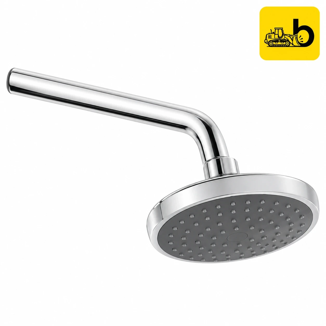 Johnson Bathware Rivo Round Overhead Shower Single ow 150mm - S3316AC - Chrome