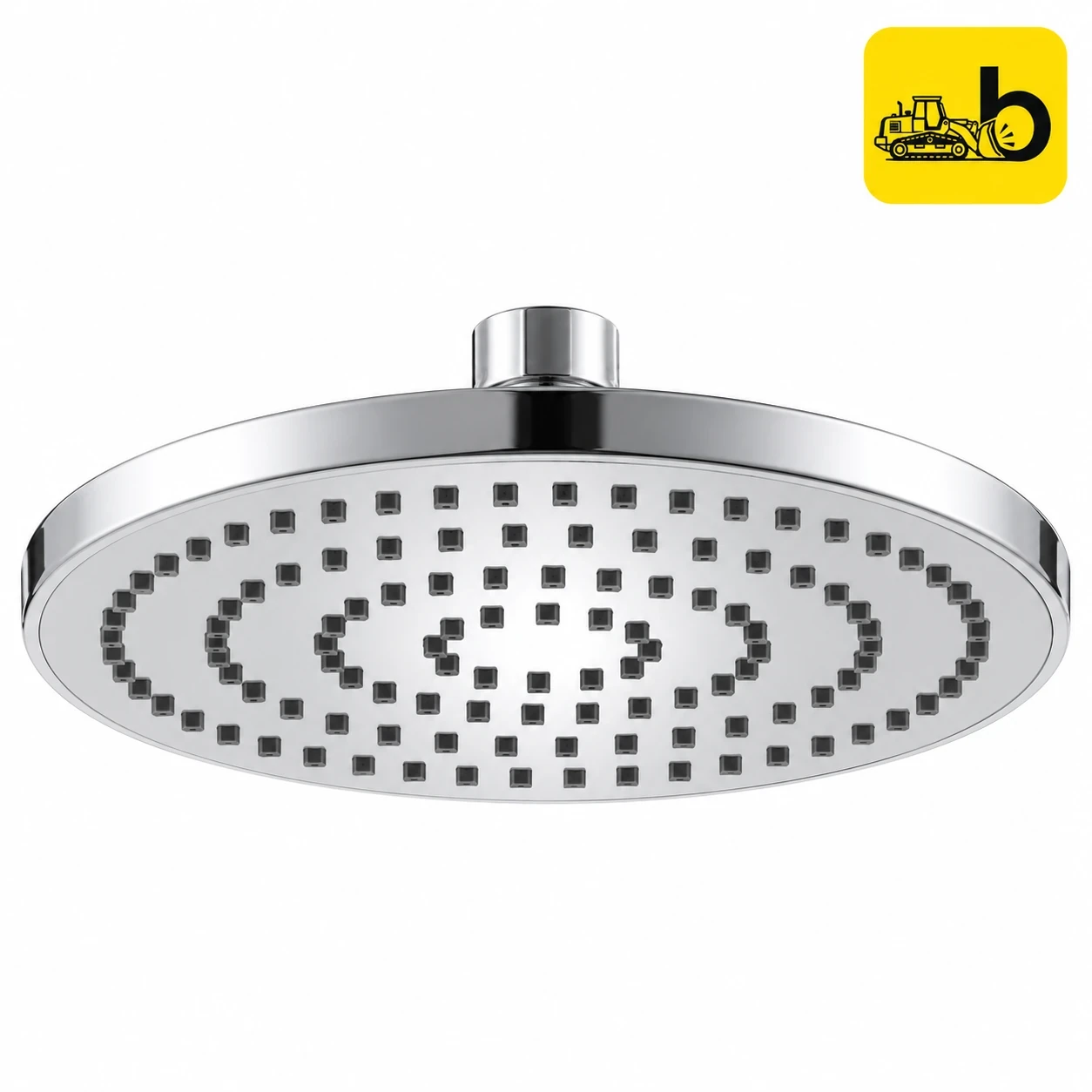 Johnson Bathware Optima Plus Air Rain Shower Round 200mm - S1739C - Chrome