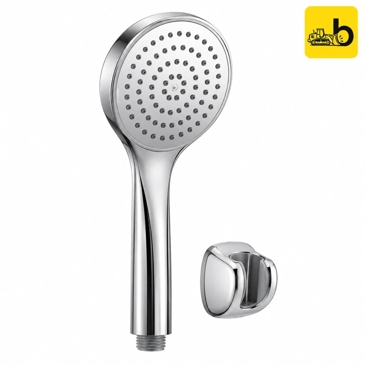 Johnson Bathware Optima Plus Air Hand Shower with 1.5m Hose and Hook - S1717C - Chrome