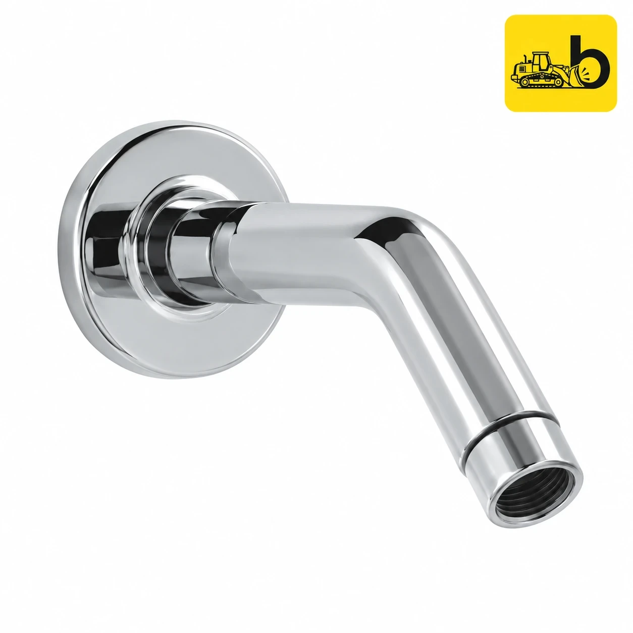 Johnson Bathware ABS Shower Arm 150mm - S0047C - Chrome