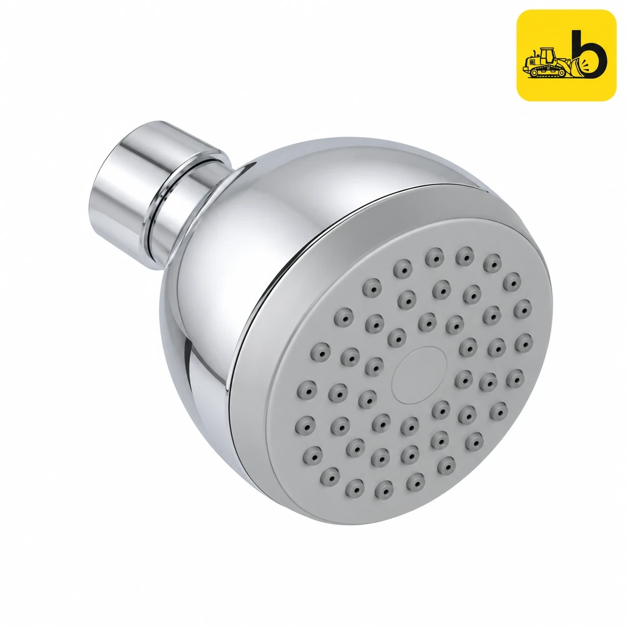 Johnson Bathware Smile Single Flow Shower 70mm - S1816C - Chrome
