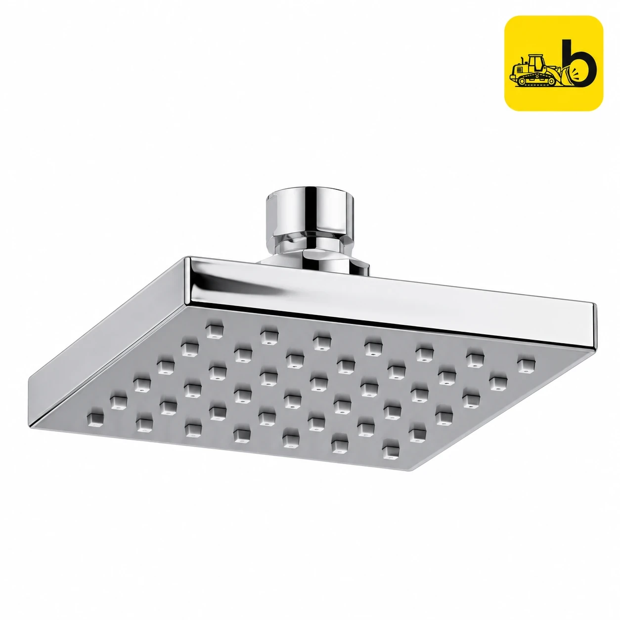 Johnson Bathware Square Shower 115mm - S0006C - Chrome