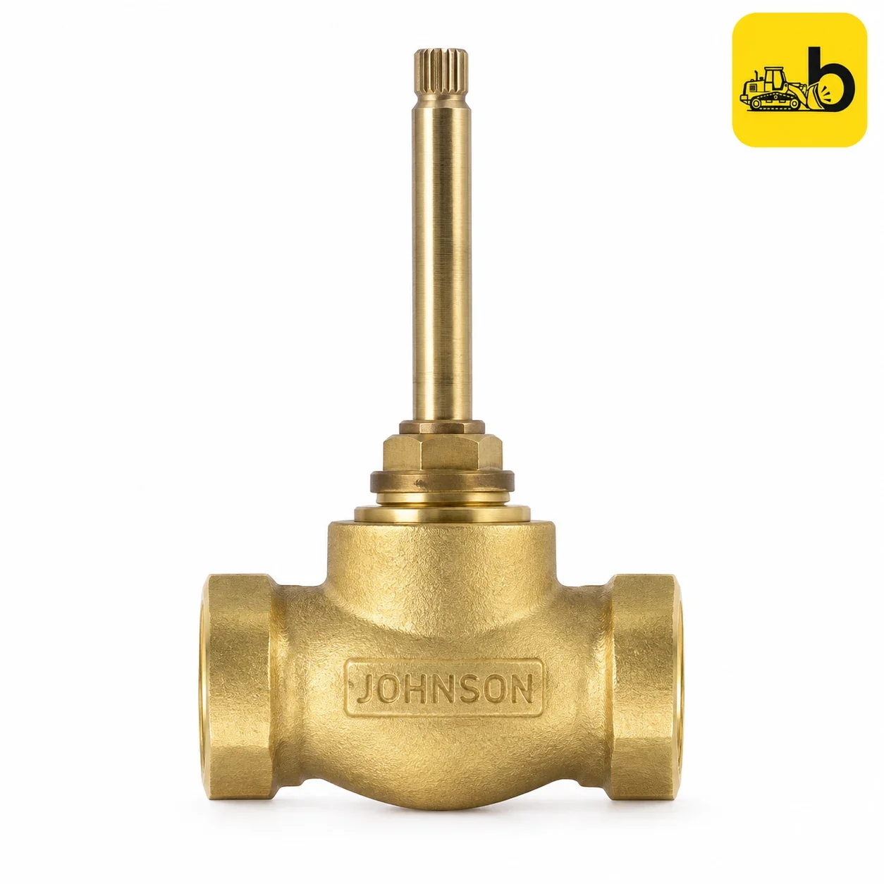 Johnson Bathware Concealed Stop Cock Body Concealed Body 15mm - T0013C - Brass