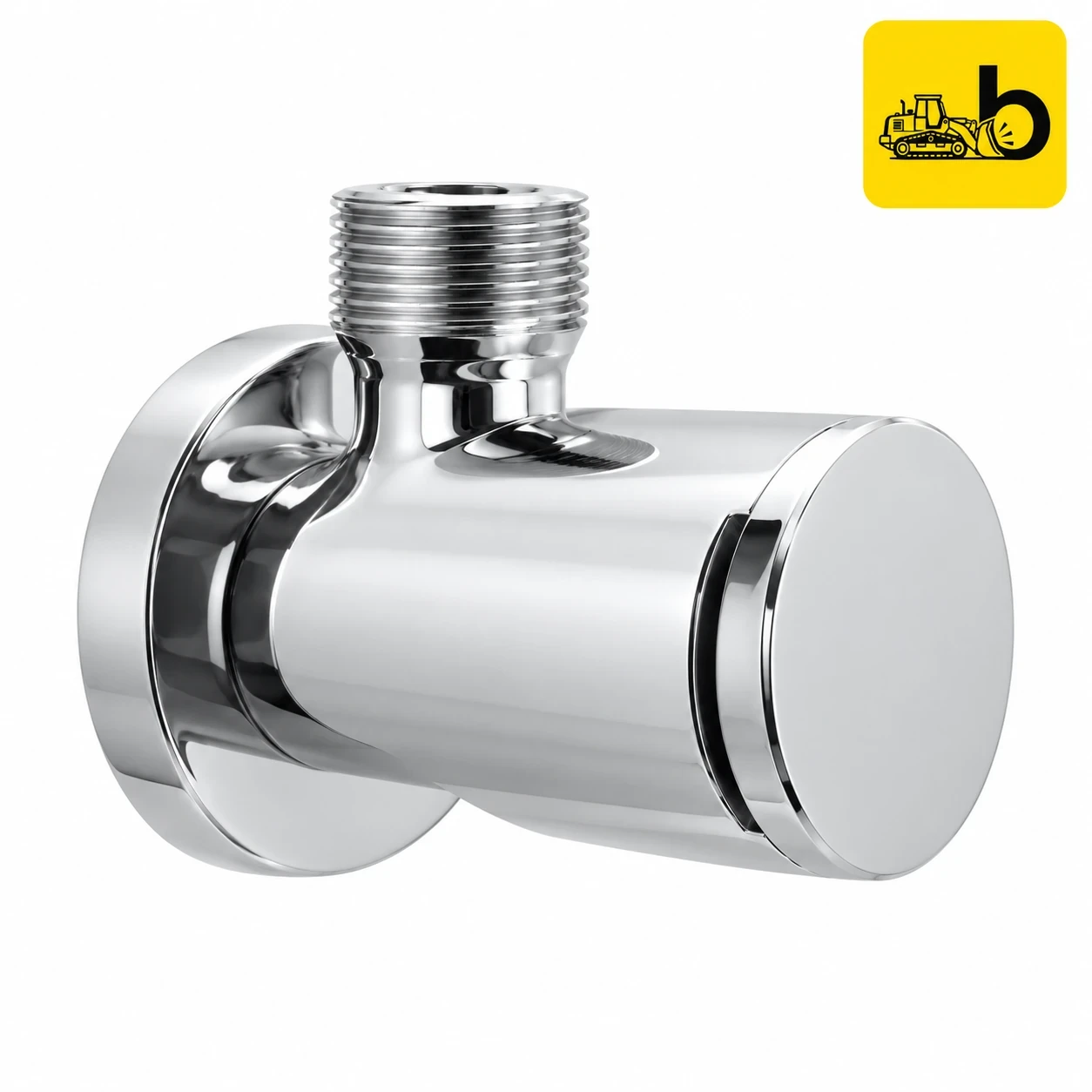 Johnson Bathware Universal Angle Cock - T2110C - Chrome