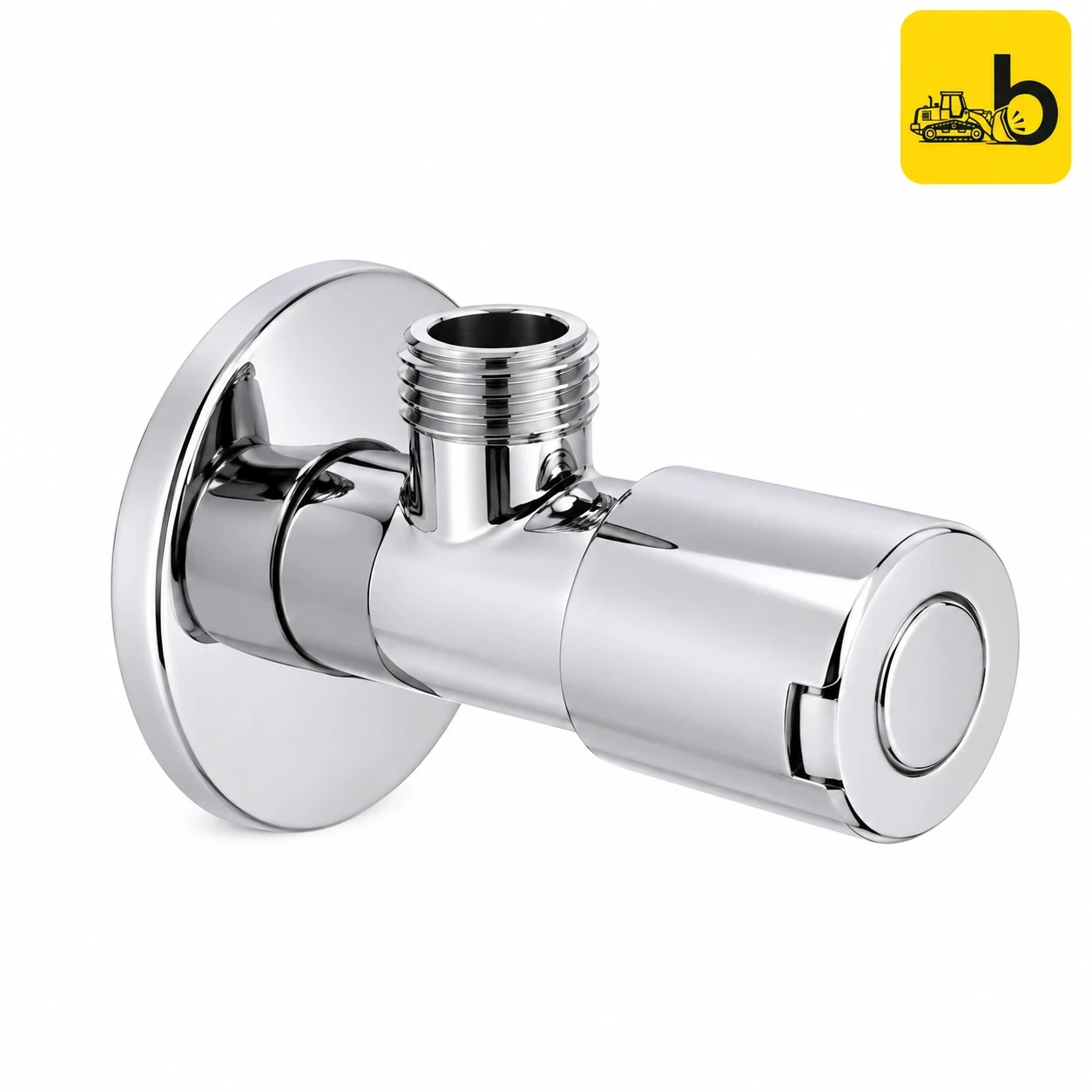 Johnson Bathware Eco Angle Cock - T3910C - Chrome