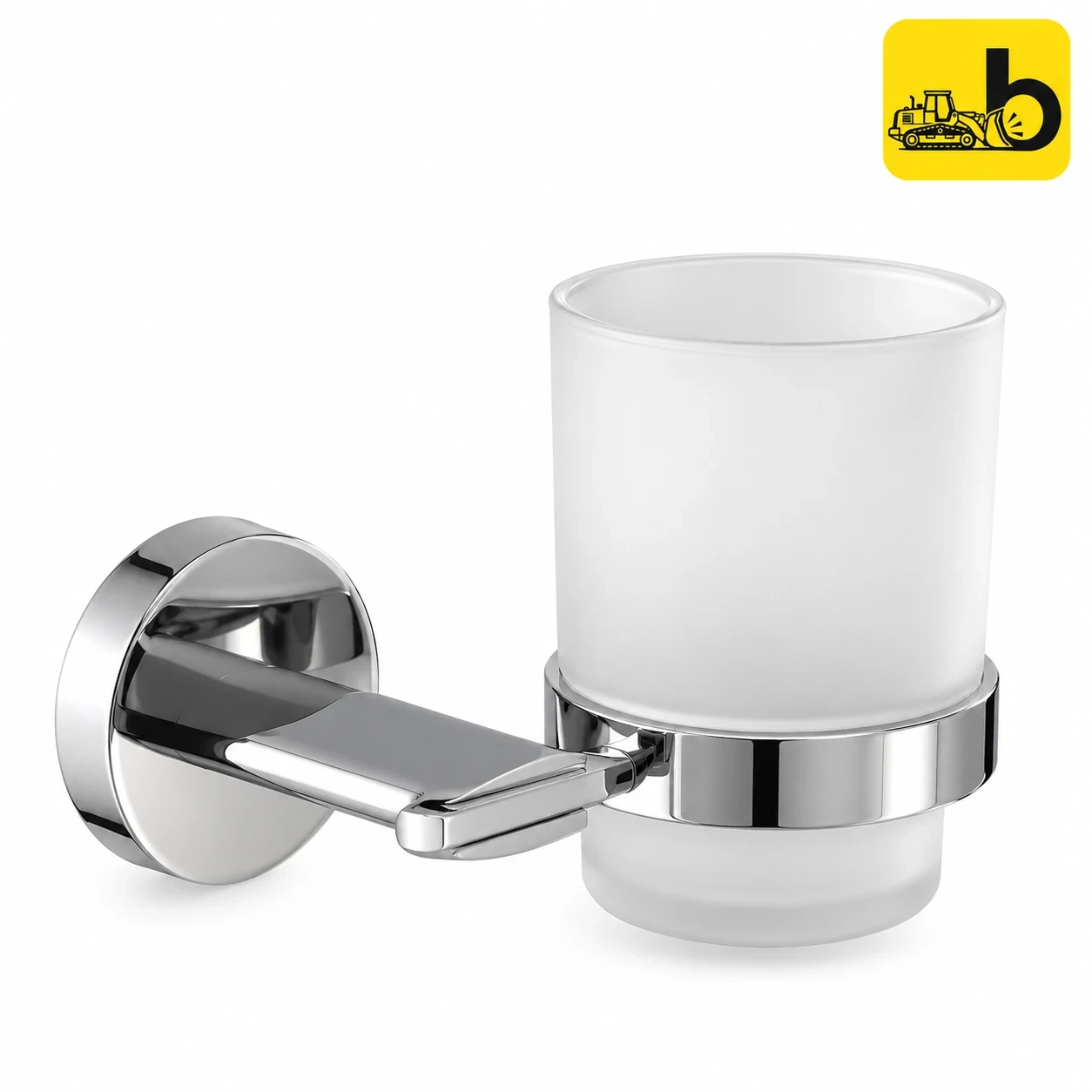 Johnson Bathware Fusion Tumbler Holder - T3255C - Chrome