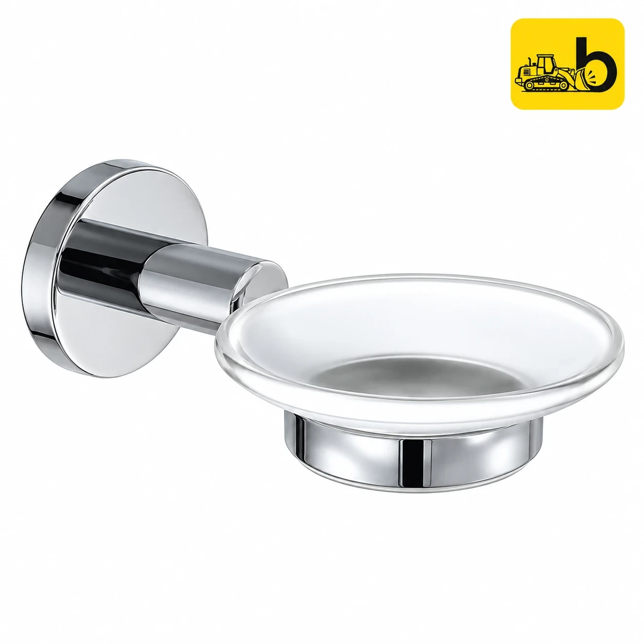 Johnson Bathware Delta Soap Dish - T1352C - Chrome