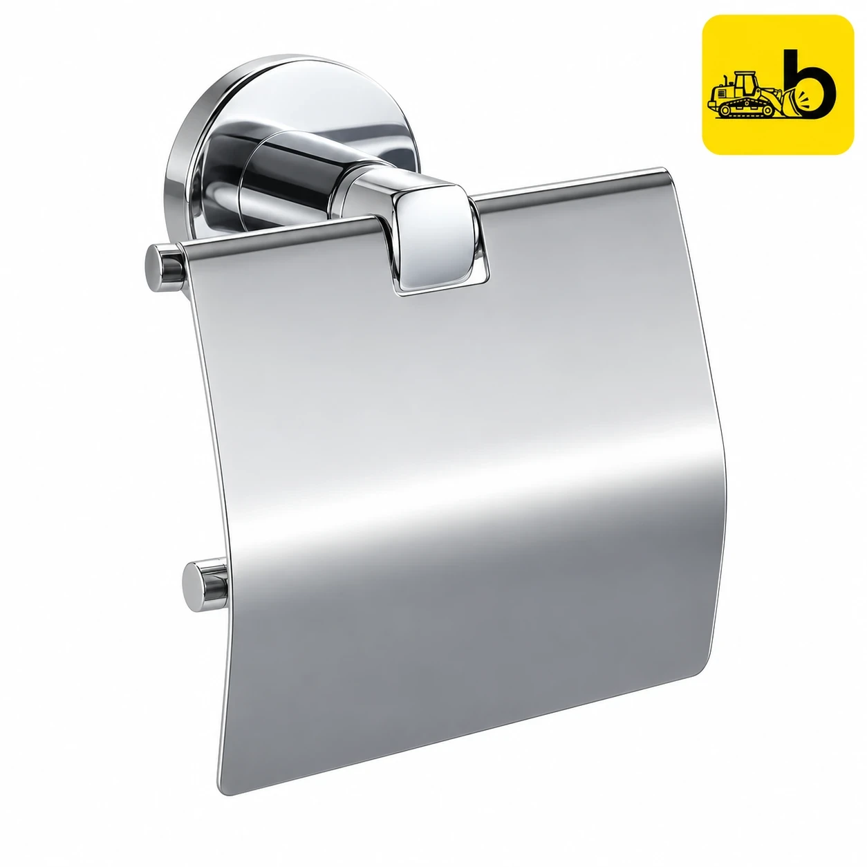 Johnson Bathware Delta Paper Holder - T1354C - Chrome