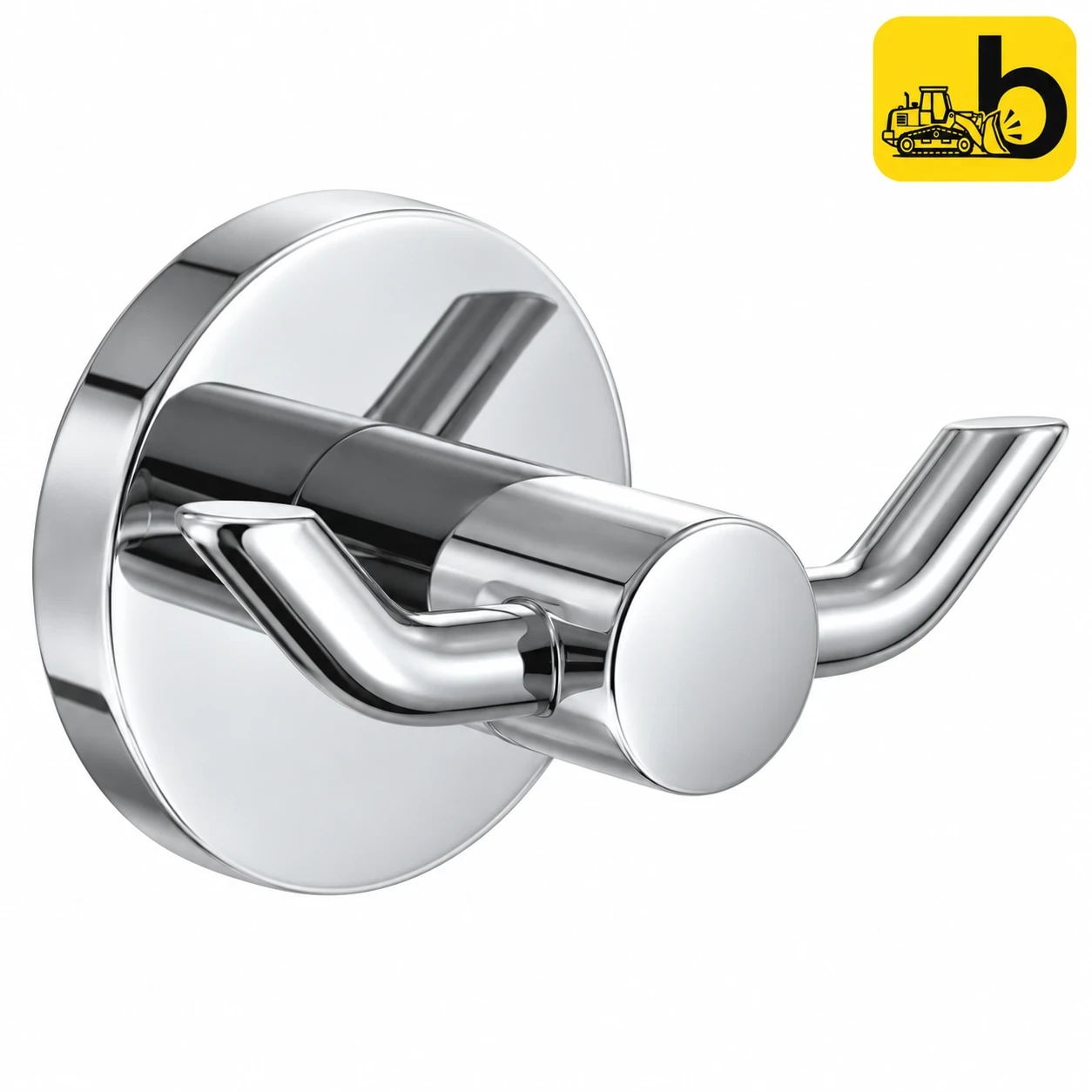 Johnson Bathware Delta Robe Hook - T1353C - Chrome
