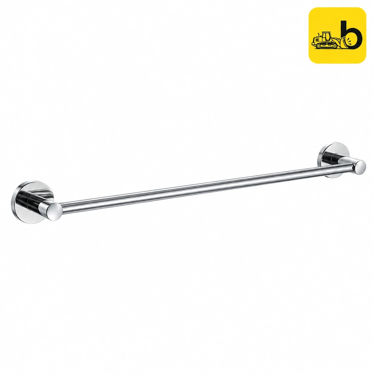 Johnson Bathware Delta Towel Rod 600mm - T1350C - Chrome